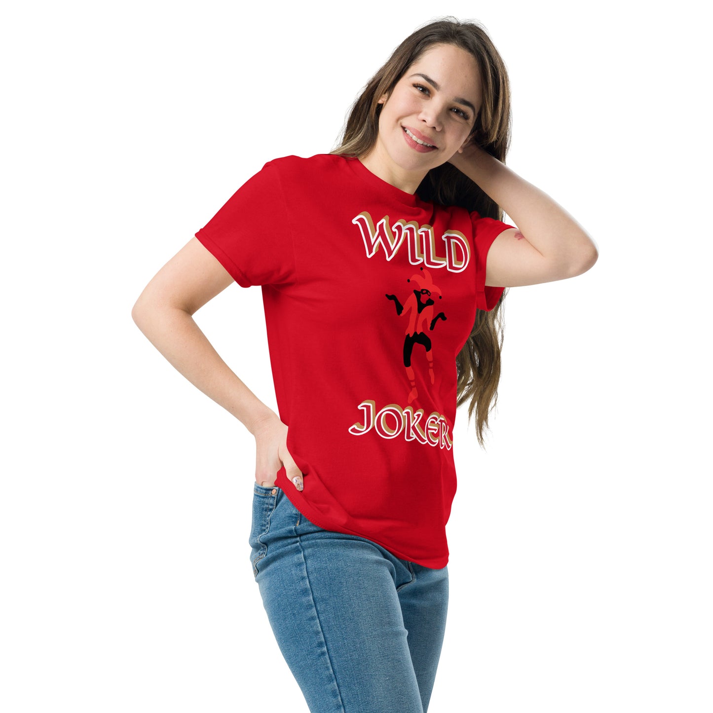 Wild Joker Red 2 Unisex classic tee