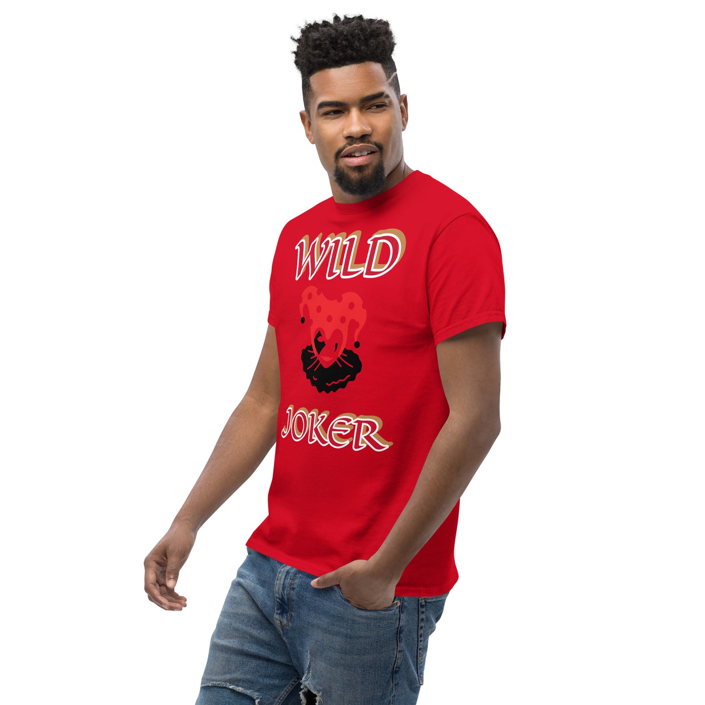 Wild Joker Red 1 Unisex classic tee