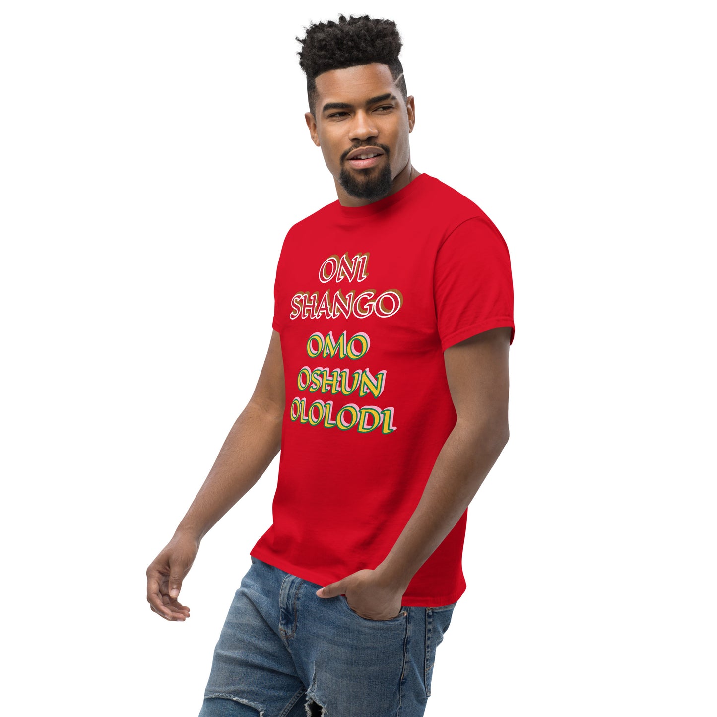 Oni Shango Omo Oshun Ololodi Lucumi Unisex classic tee