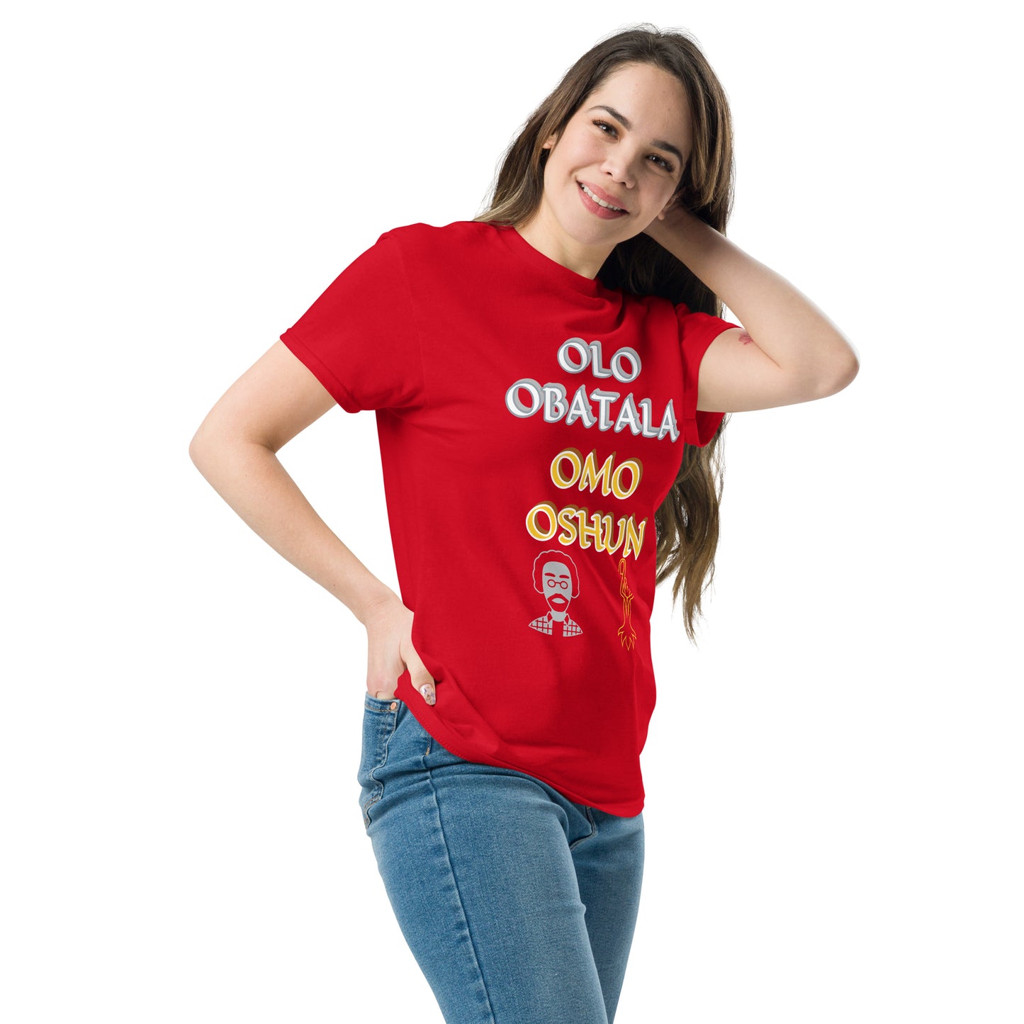 Olo Obatala Omo Oshun Lucumi icon Unisex classic tee