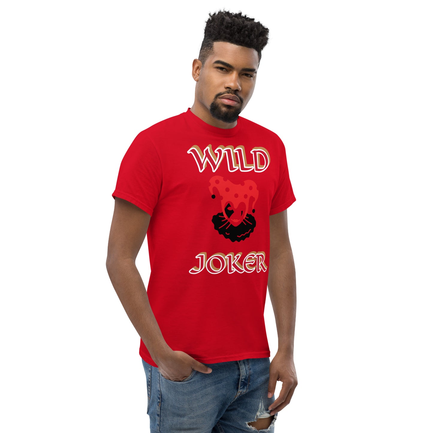 Wild Joker Red 1 Unisex classic tee