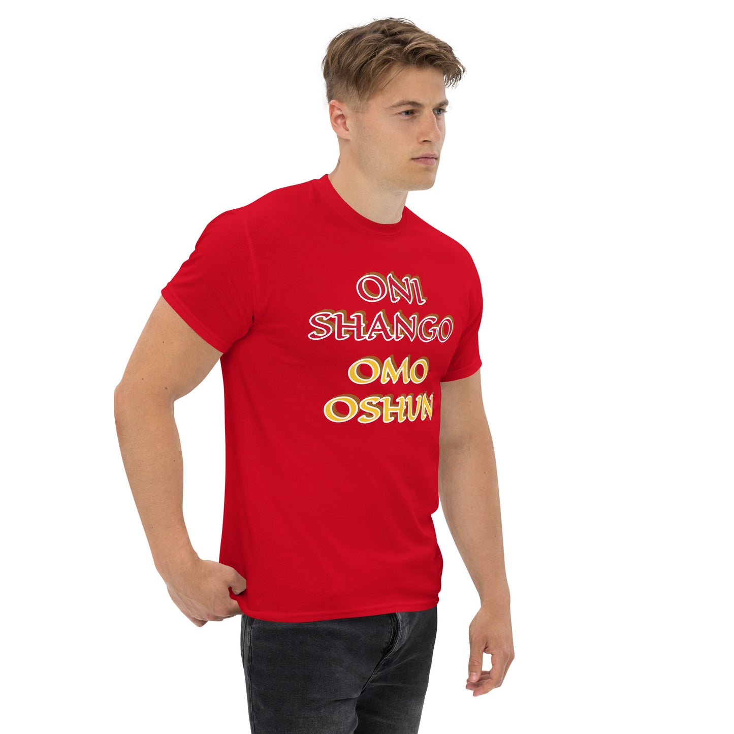 Oni Shango Omo Oshun Lucumi Unisex classic tee