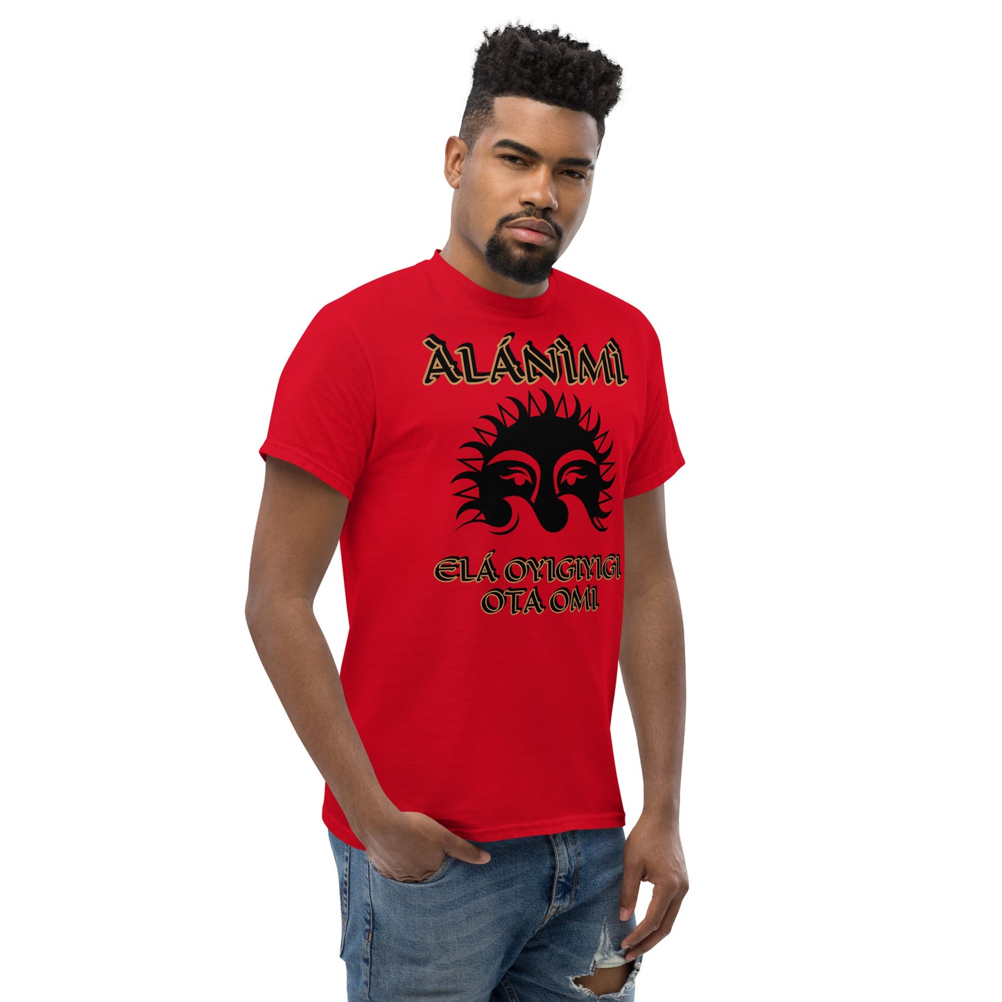 Alanimi Black Icon Unisex classic tee