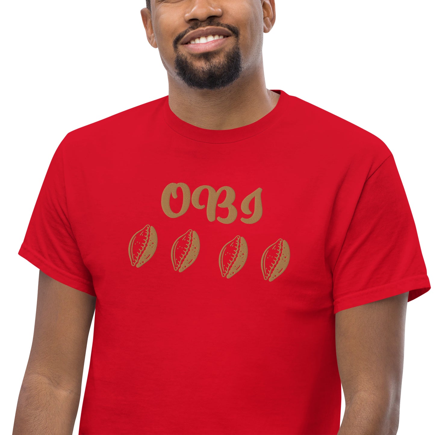 OBI Gold Embroidered Unisex classic tee