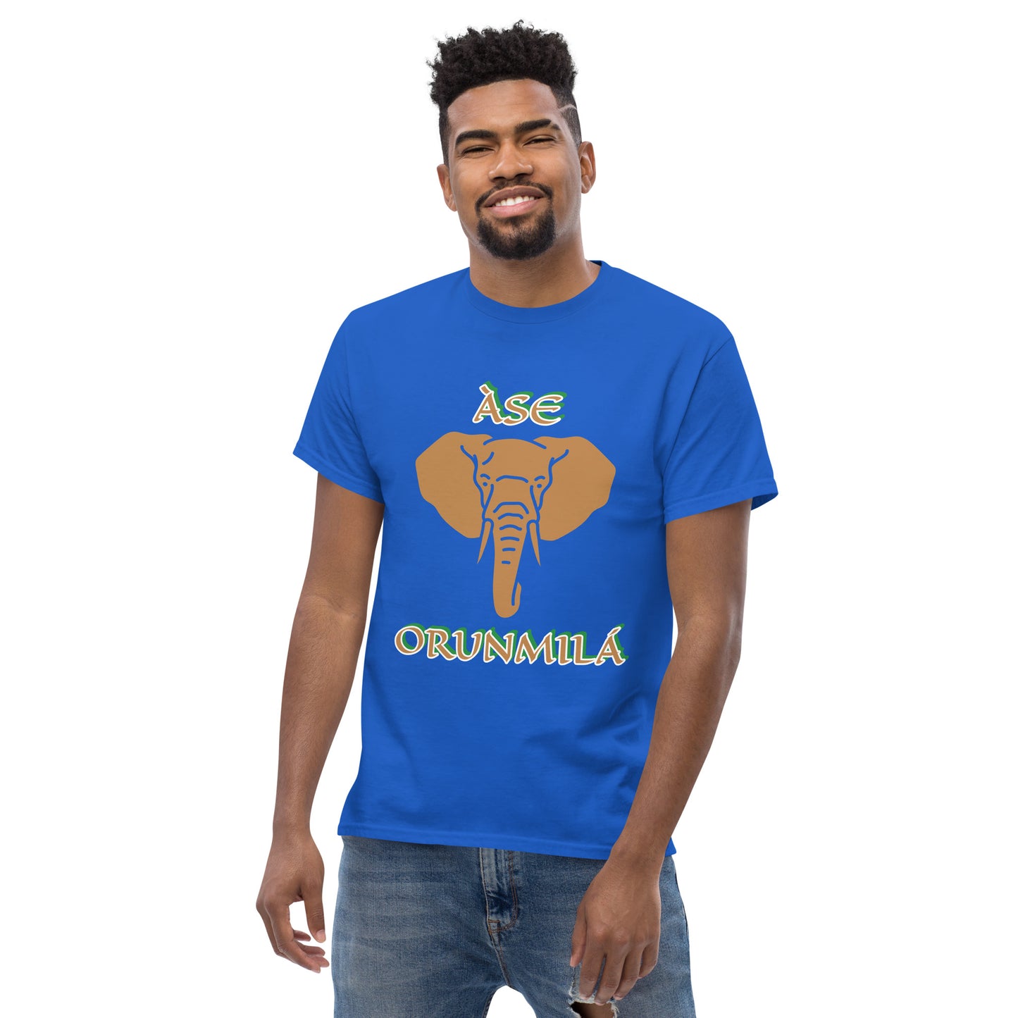 Ase Orunmila Isese reverse Unisex classic tee