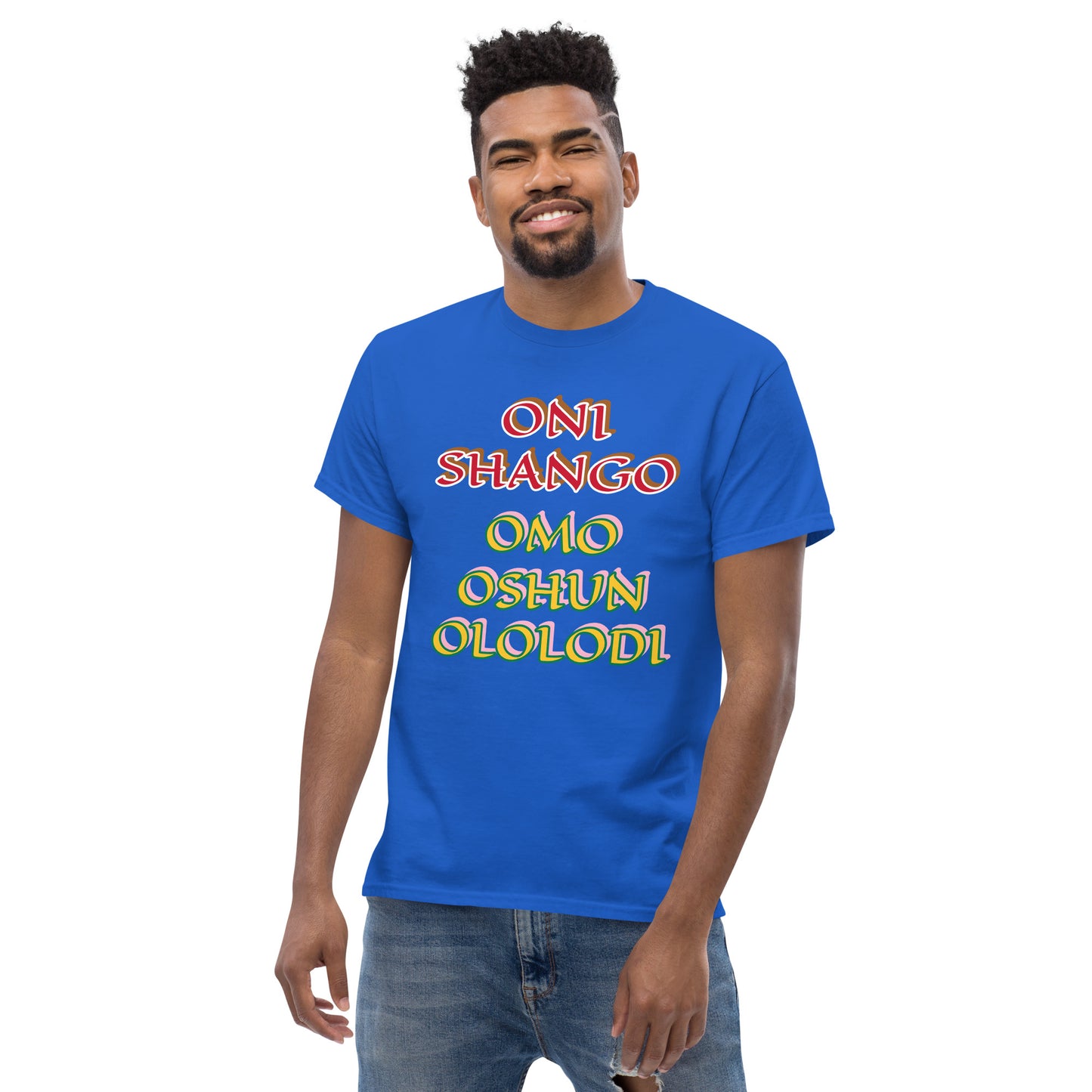 Oni Shango Omo Oshun Ololodi Lucumi Unisex classic tee