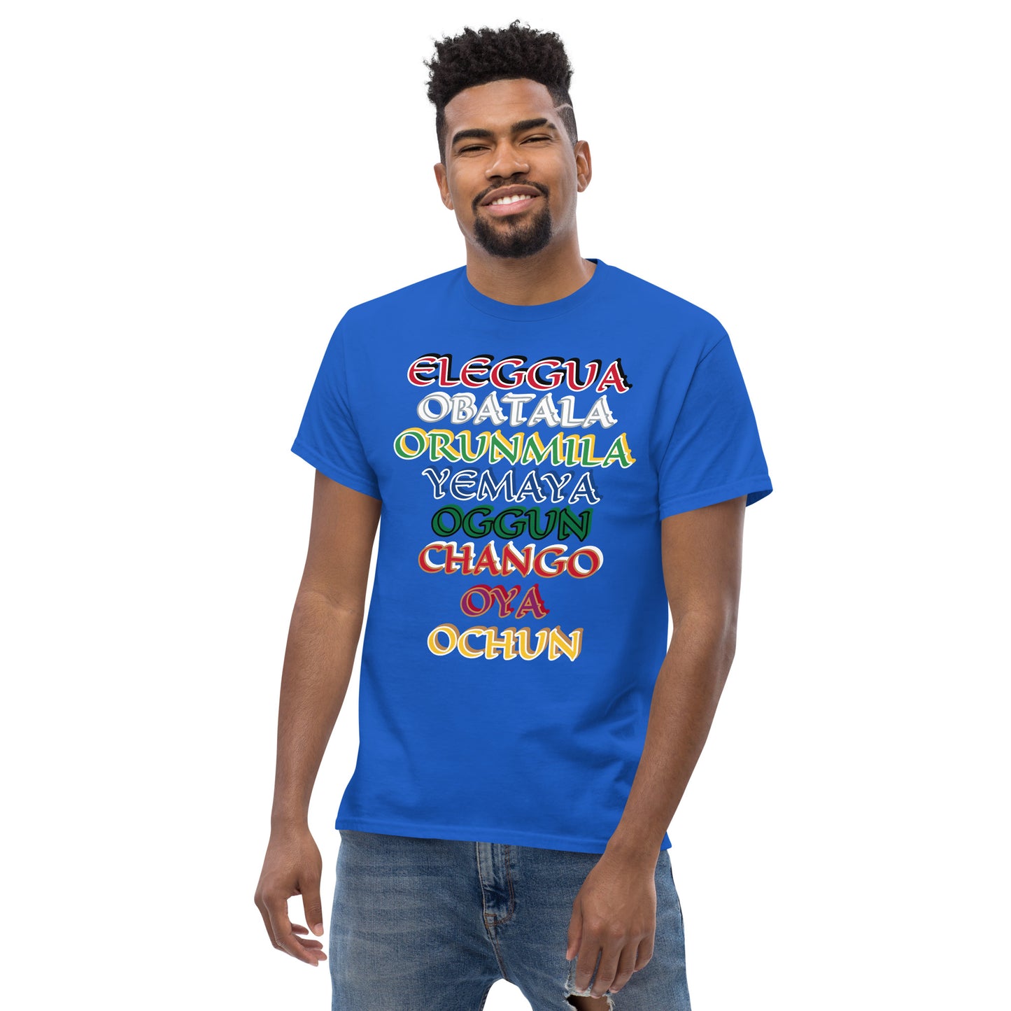 Oricha Hierarchy Lucumi Unisex classic tee 1