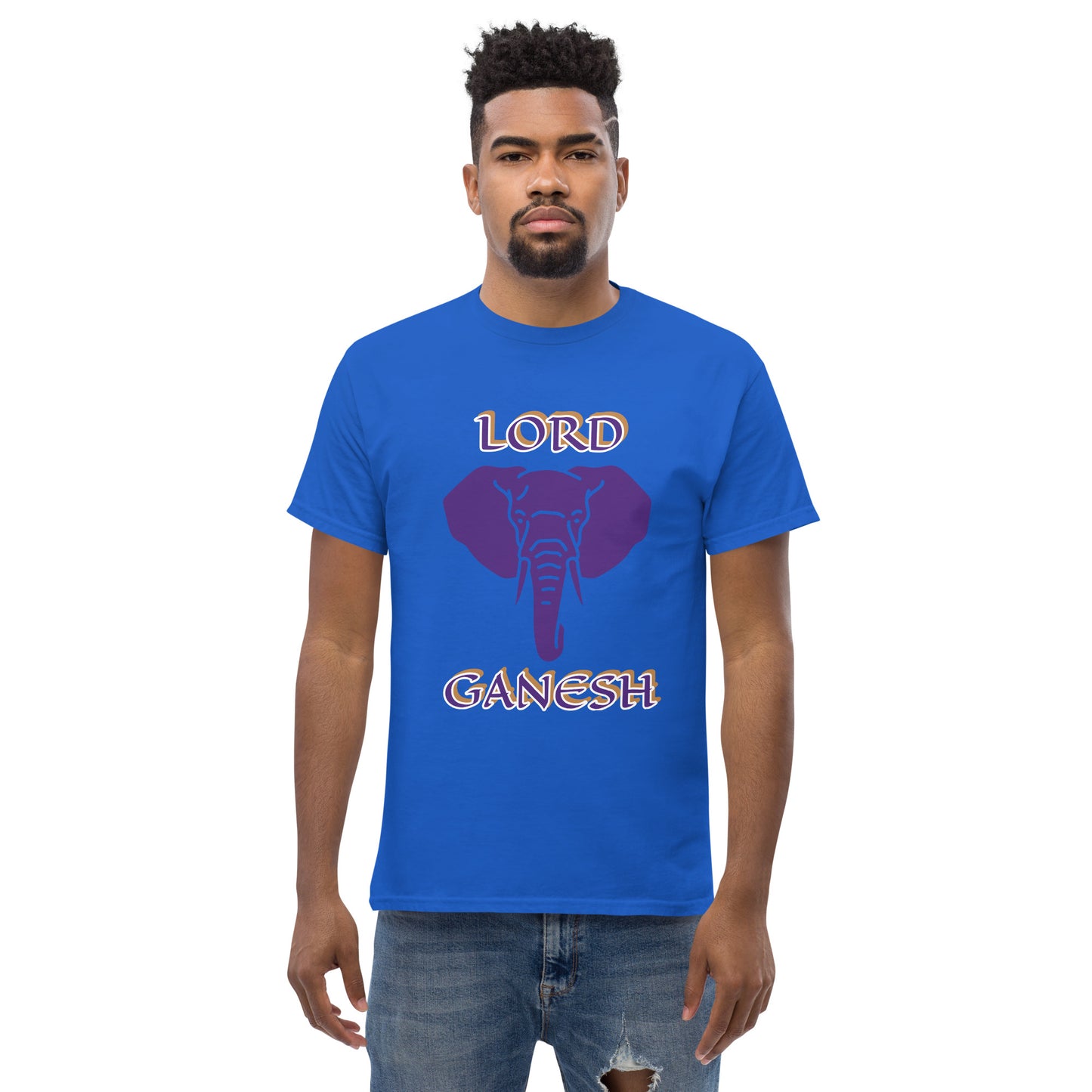 Lord Ganesh Purple Unisex classic tee