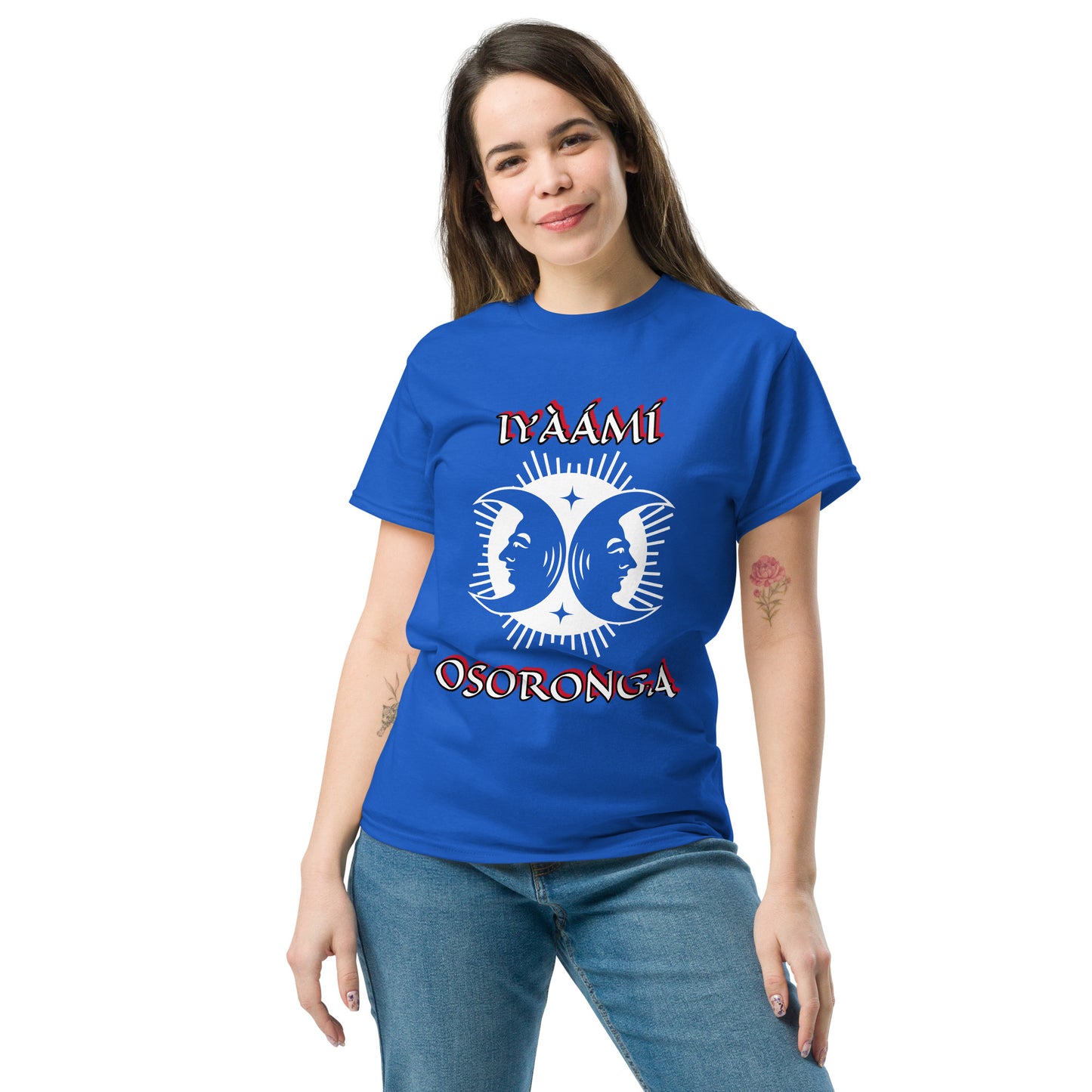 Iyaami Osoronga Funfun 1 Unisex classic tee