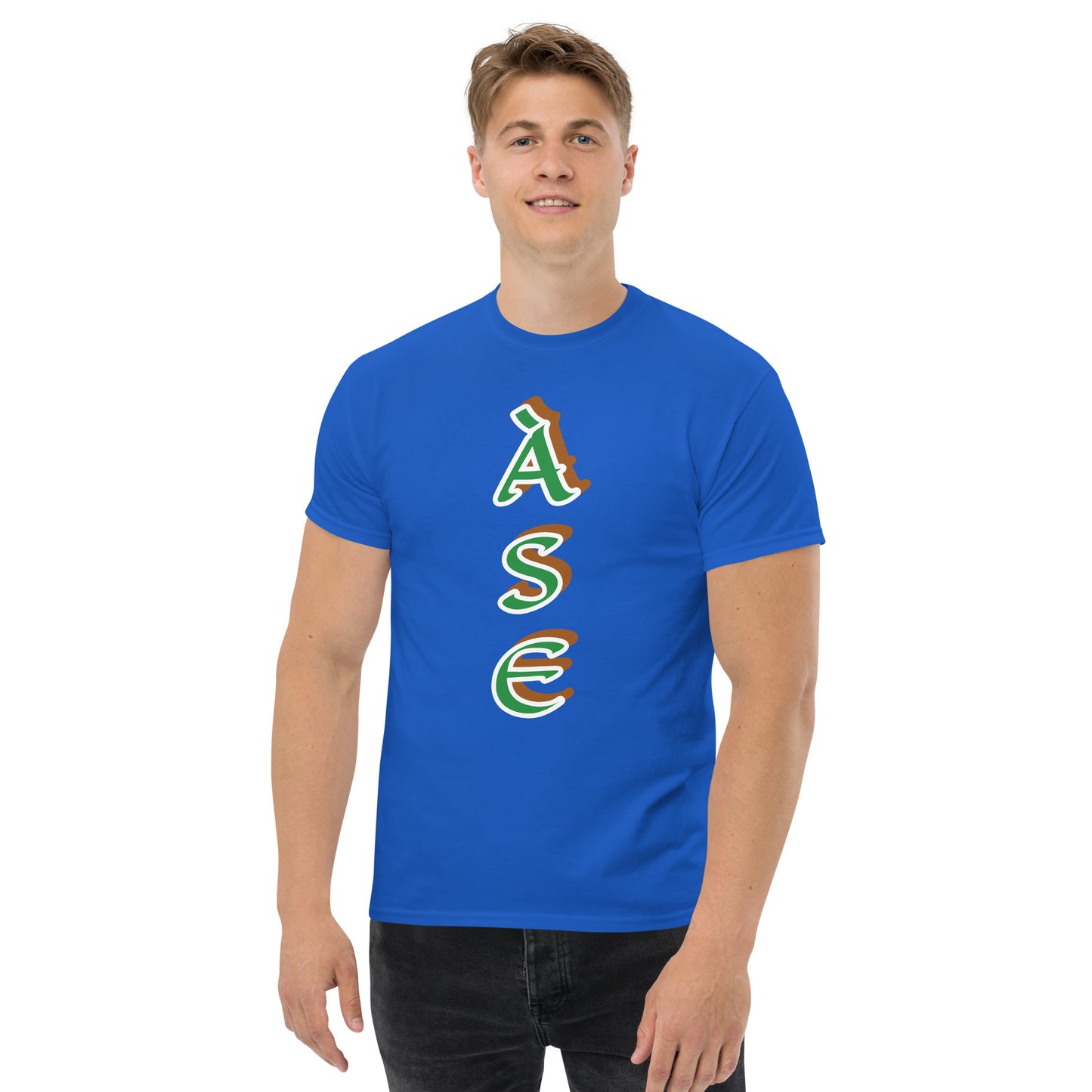 Ase isese vertical Unisex classic tee