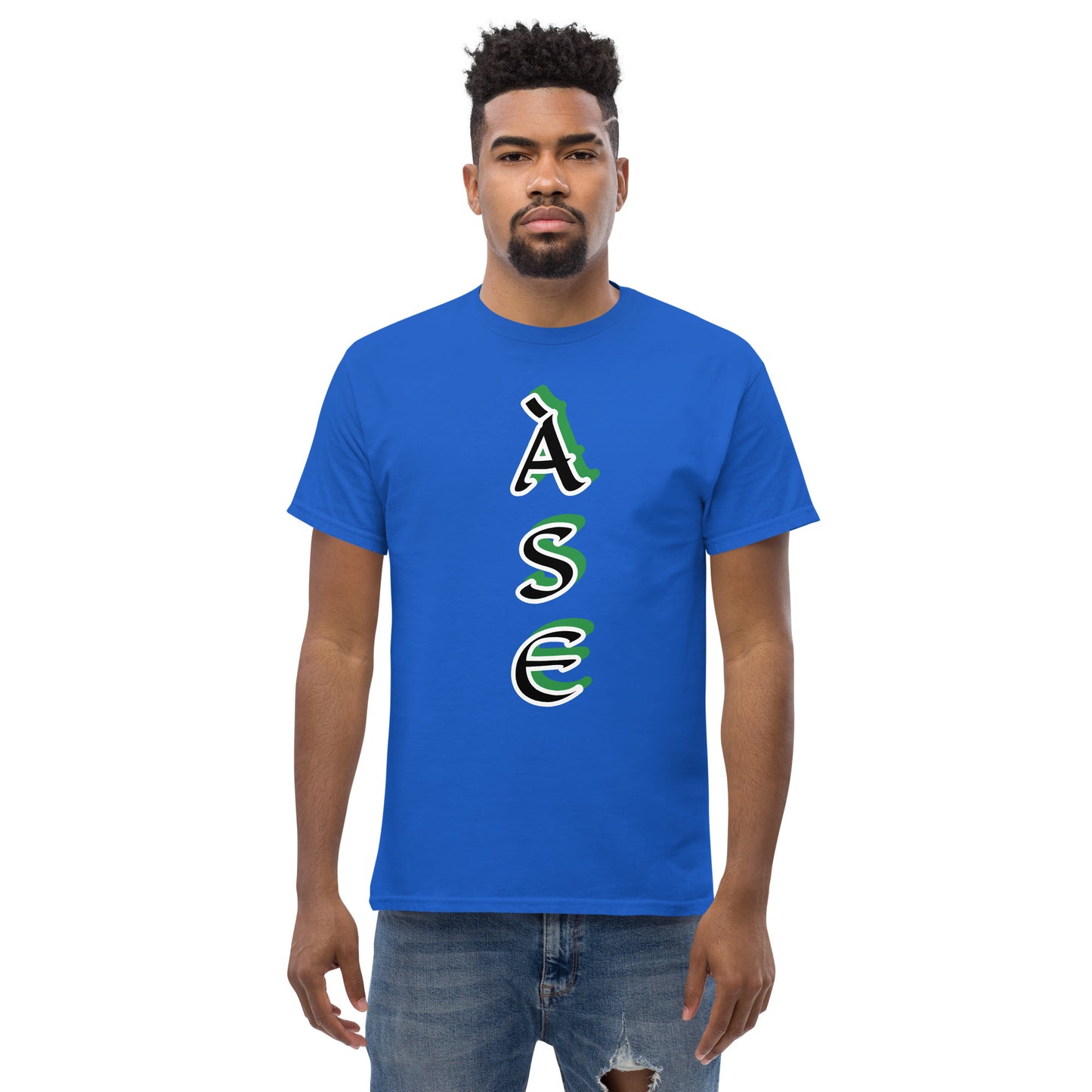 Ase Aje ju Ogun 3 vertical Unisex classic tee