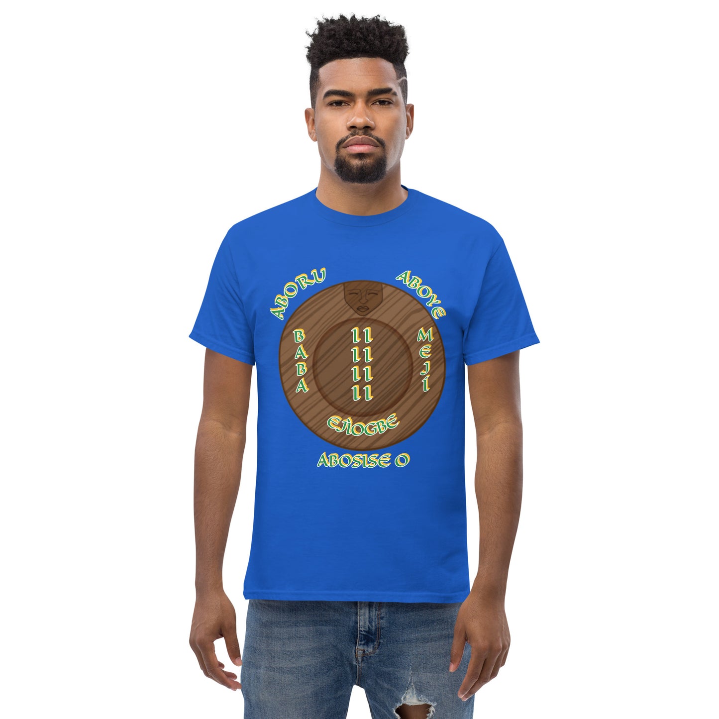 Baba Ejiogbe MEJI 2 Lucumi Unisex classic tee