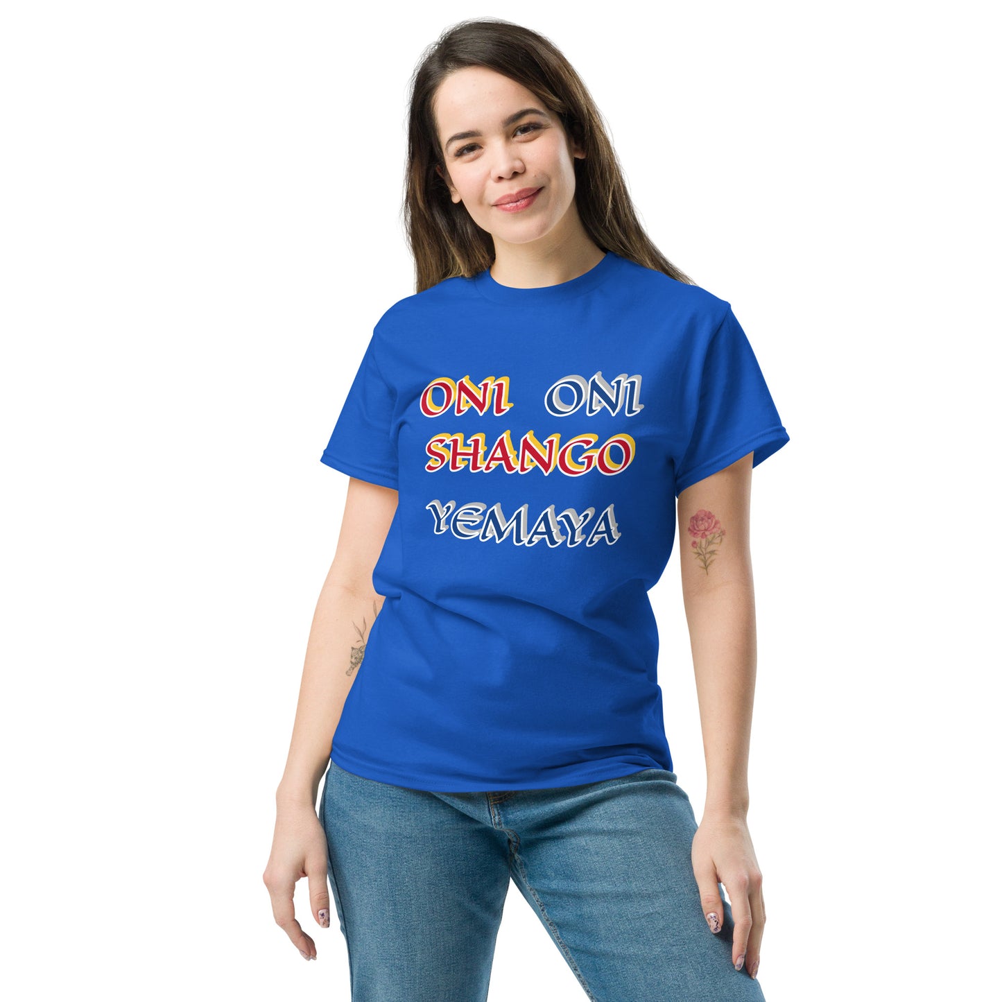 Oni Oni Shango/Yemaya Lucumi Unisex classic tee