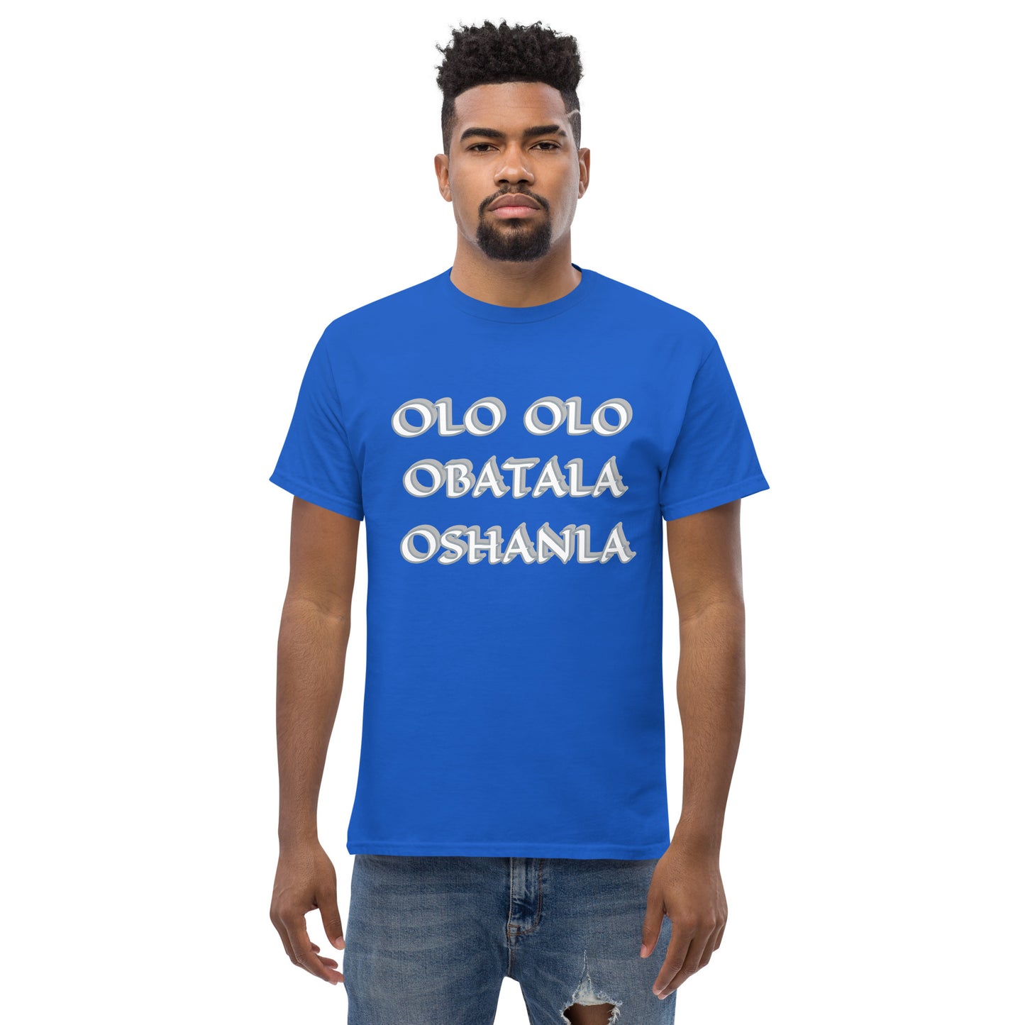 Olo Olo Obatala Oshanla Lucumi Unisex classic tee