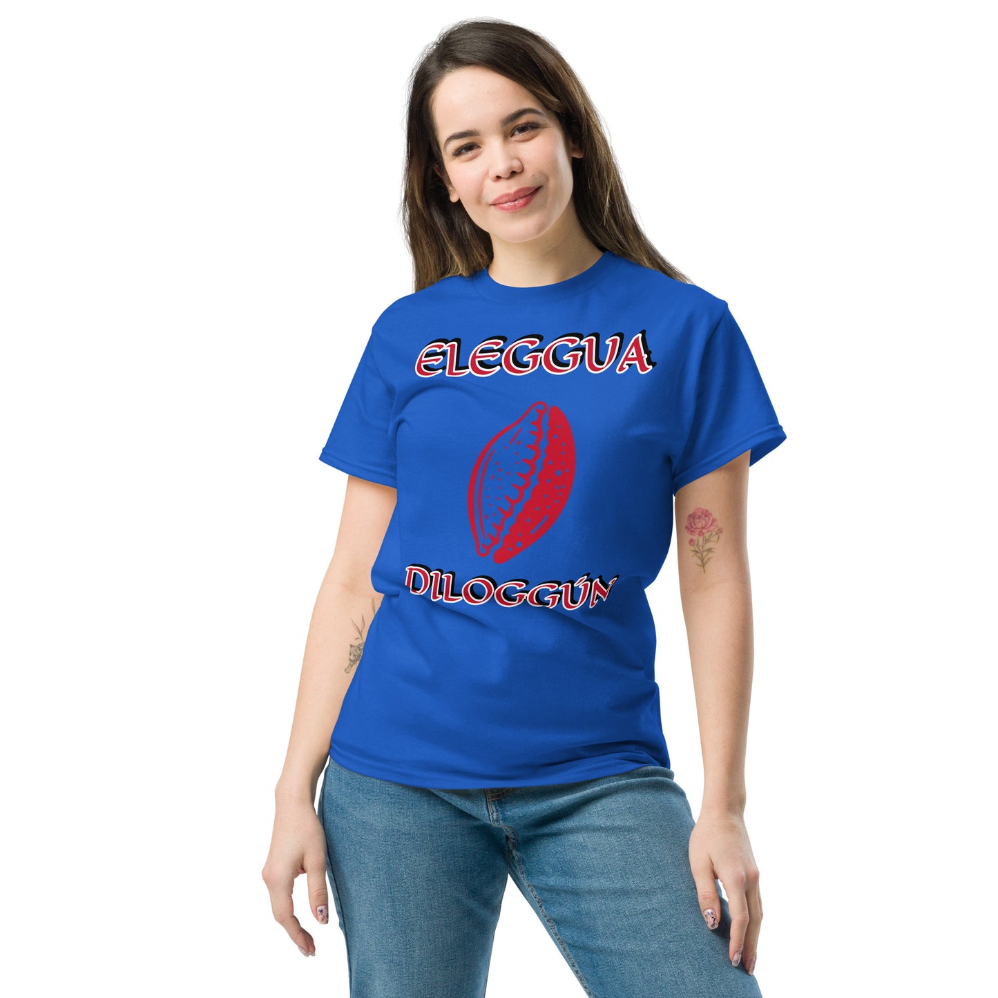 Eleggua Dilogun Lucumi Red Unisex classic tee