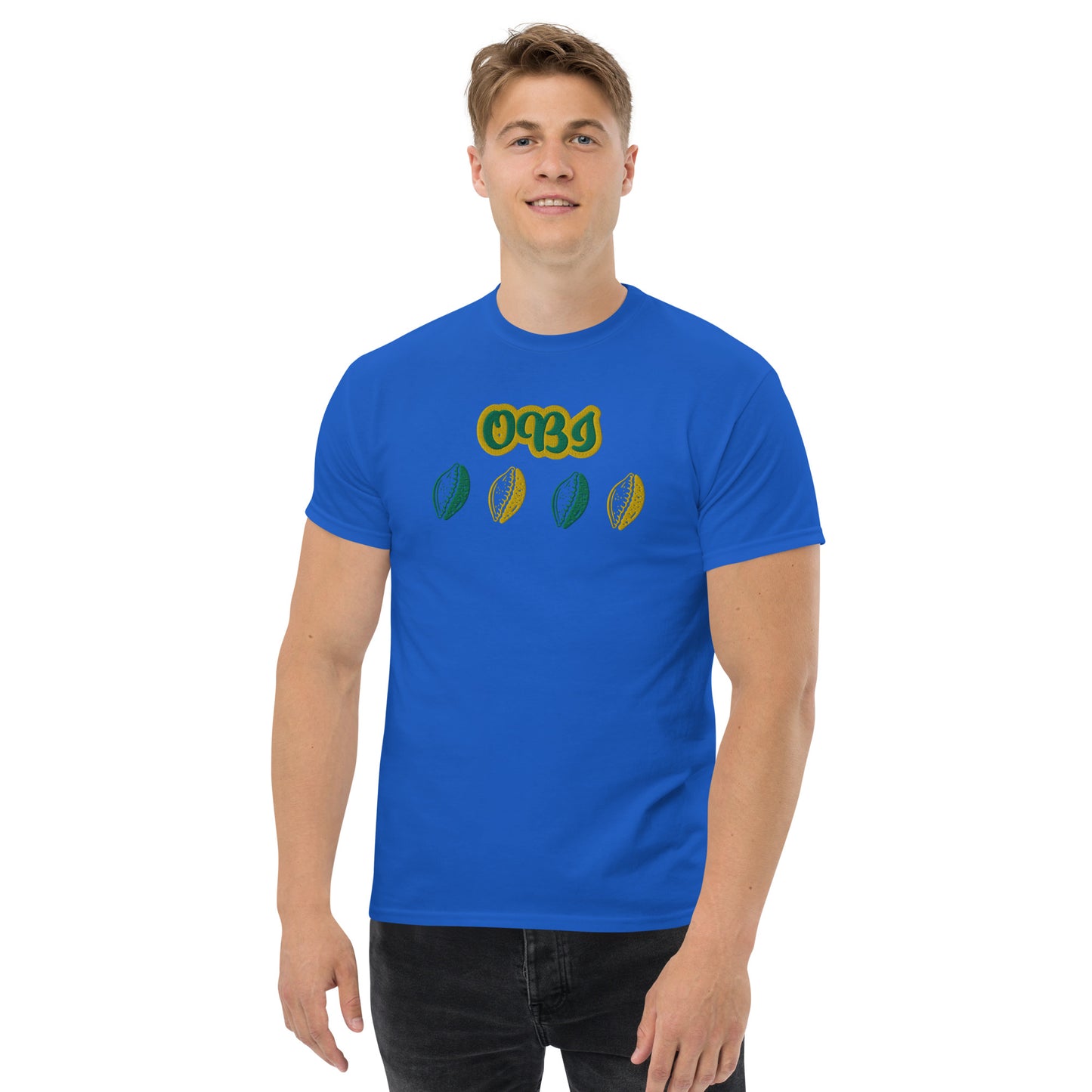 OBI Lucumi Embroidered Unisex classic tee