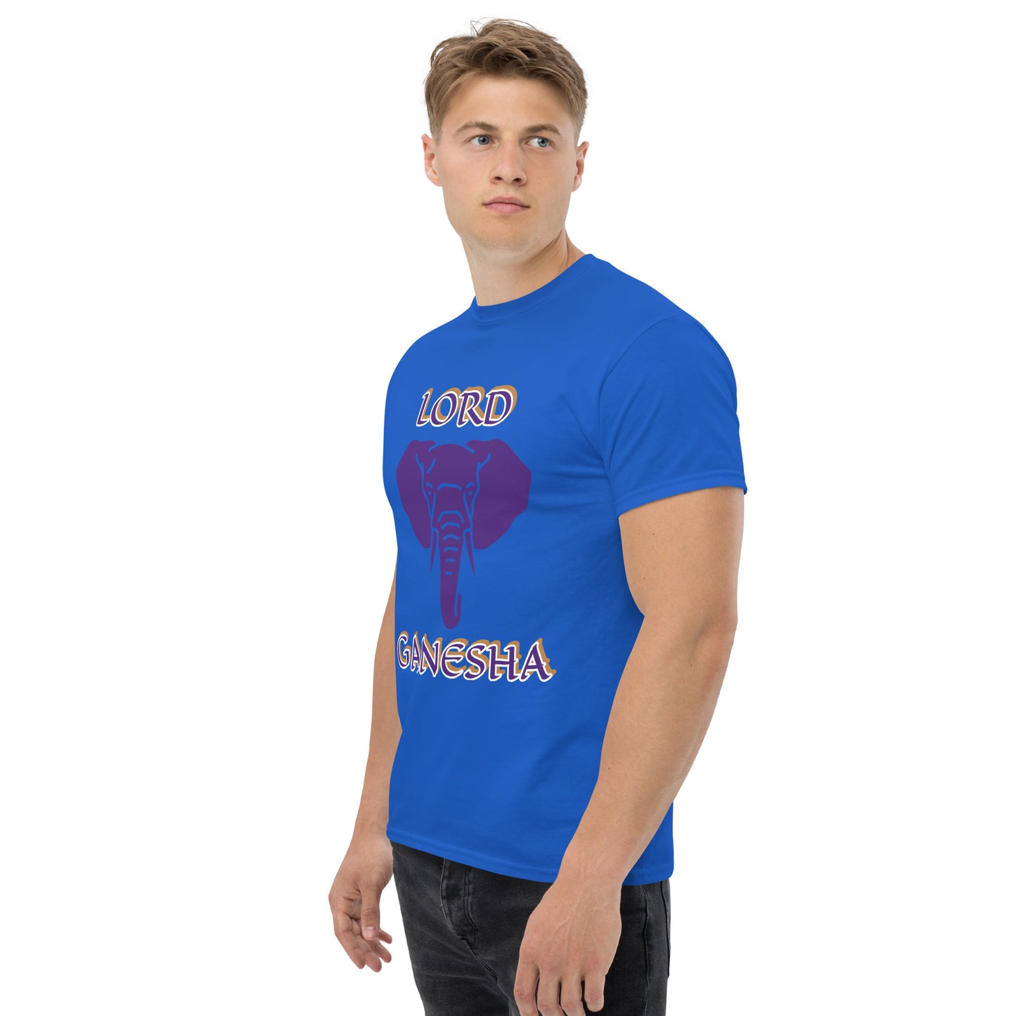 Lord Ganesha Purple Unisex classic tee