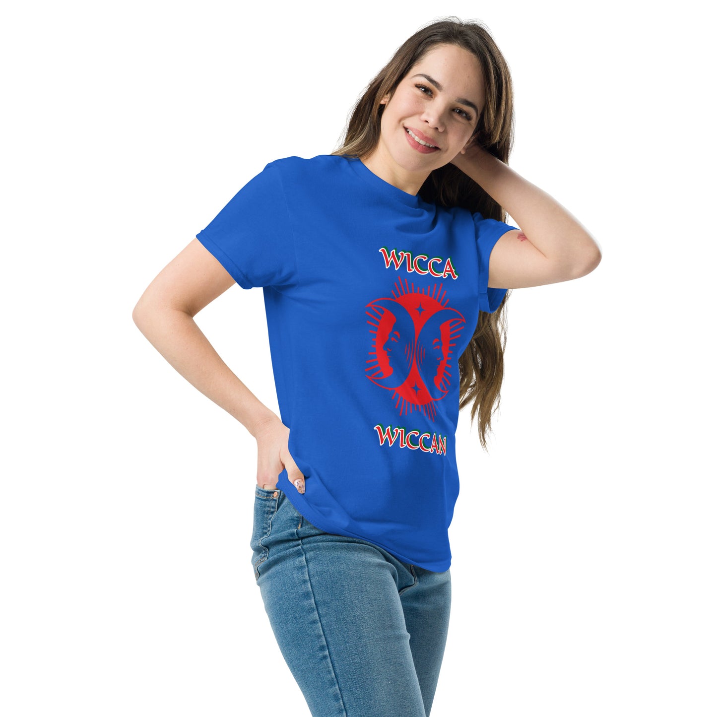 Wicca Red Wiccan Unisex classic tee