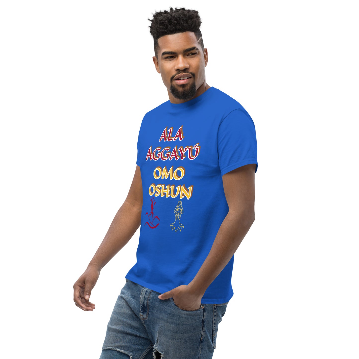 Ala Aggayu Omo Oshun Ololodi Lucumi icon Unisex classic tee