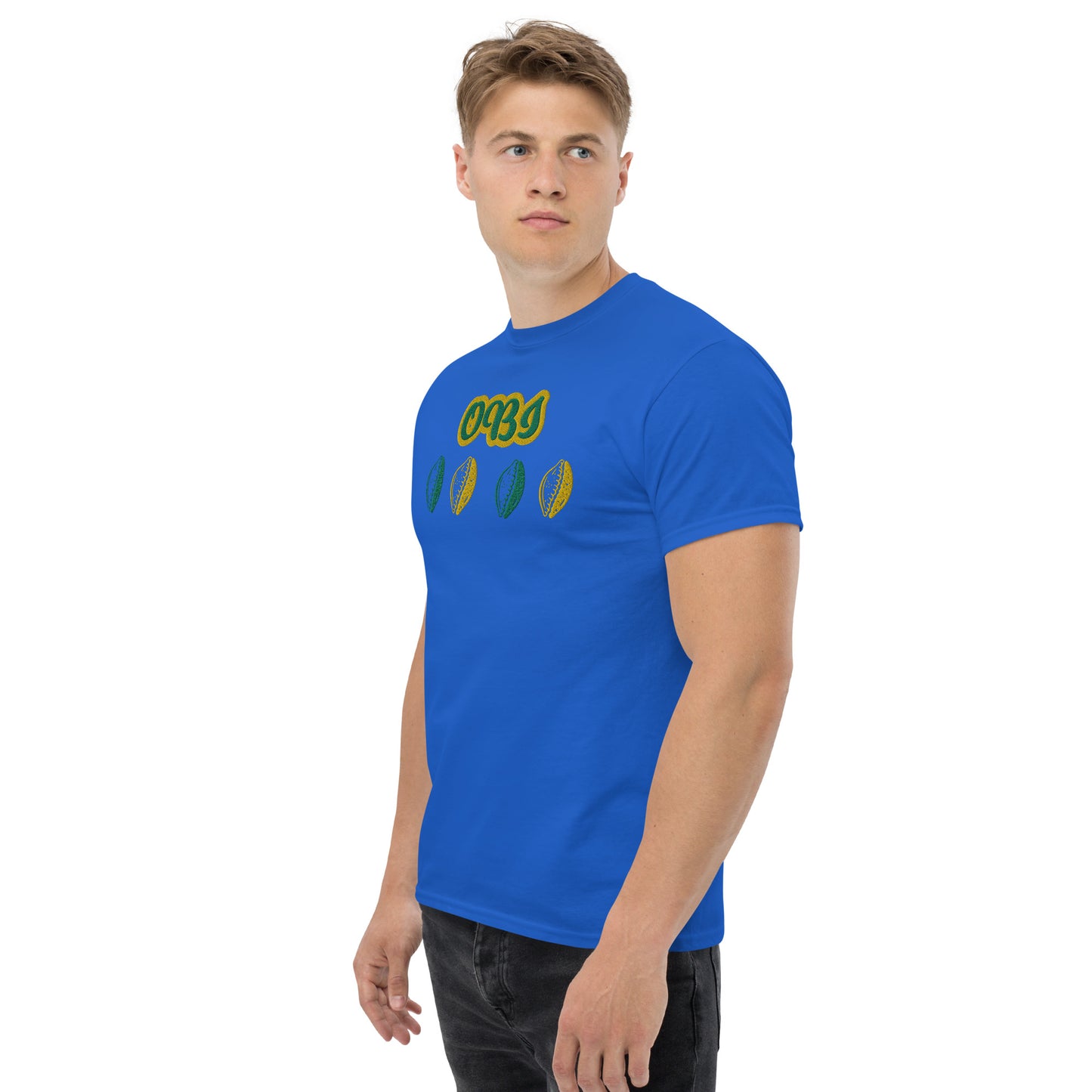 OBI Lucumi Embroidered Unisex classic tee