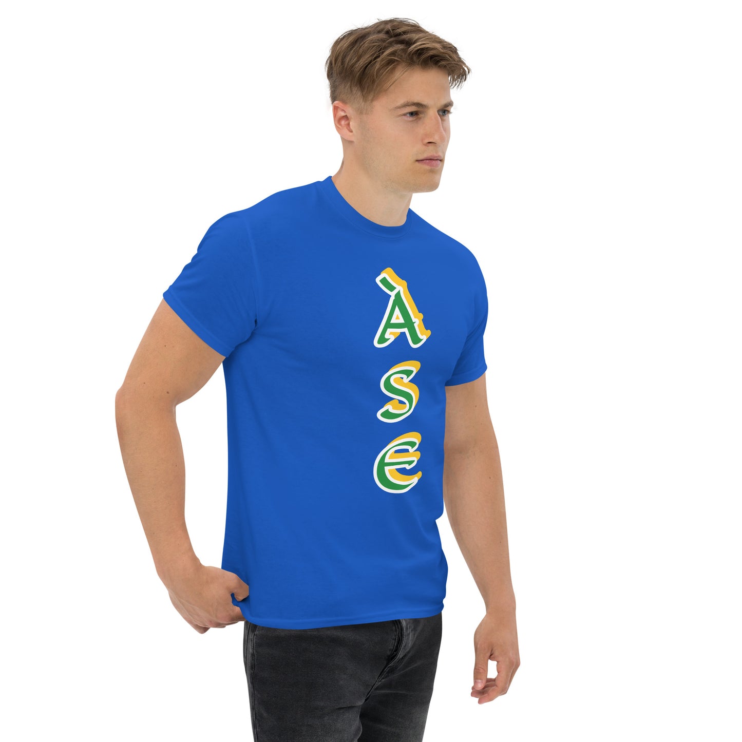 Ase Lucumi vertical Unisex classic tee