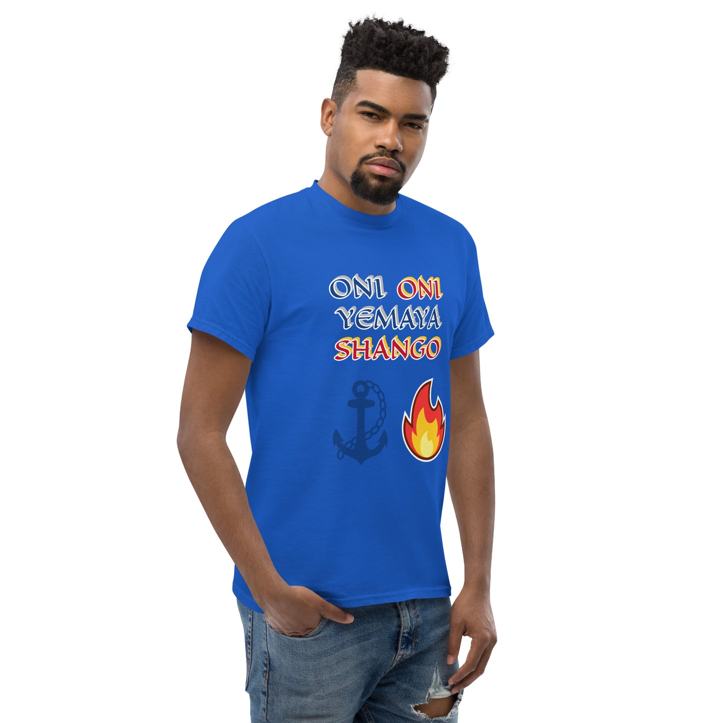 Oni Oni Yemaya/ Shango icon Lucumi Unisex classic tee