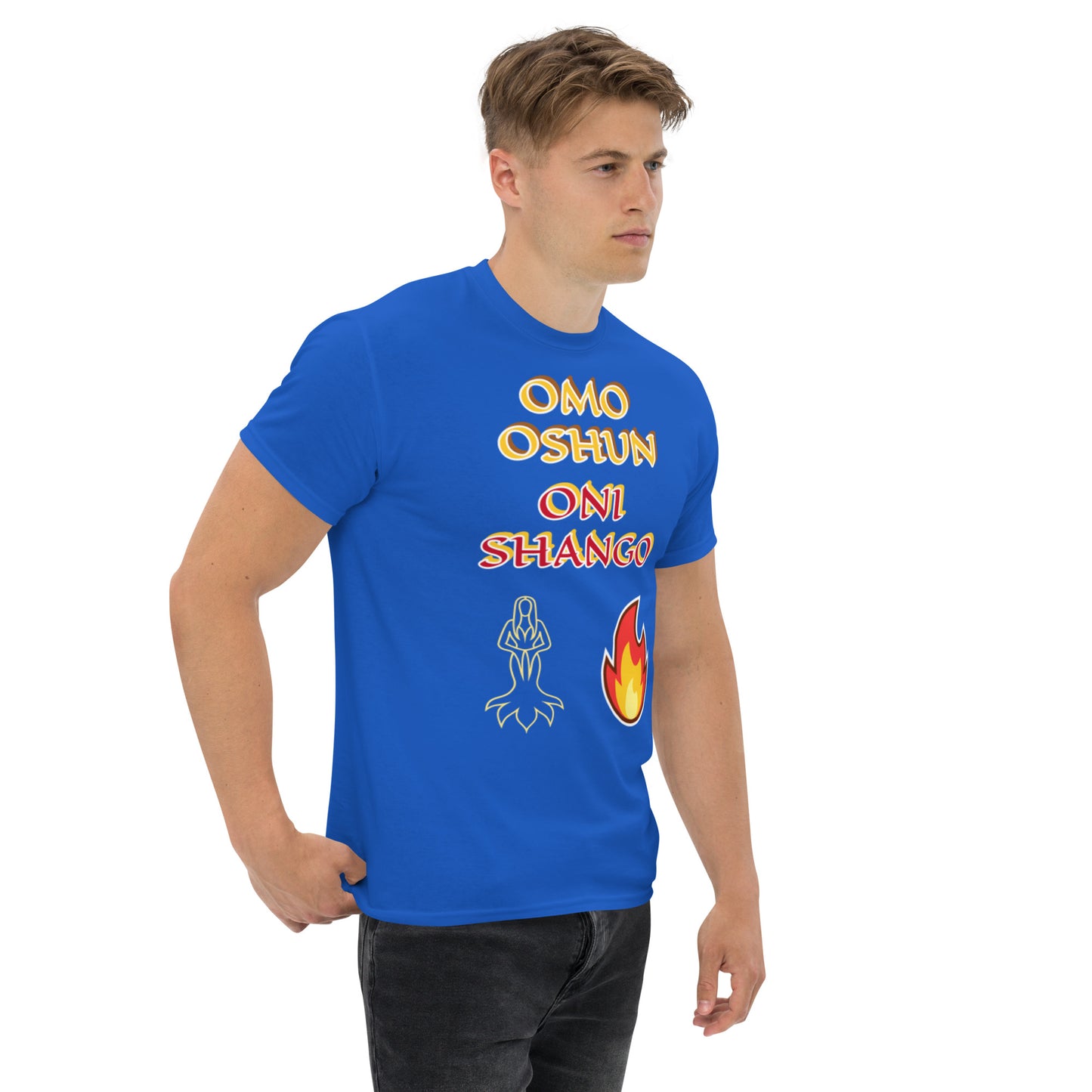 Omo Oshun Oni Shango icon Lucumi Unisex classic tee