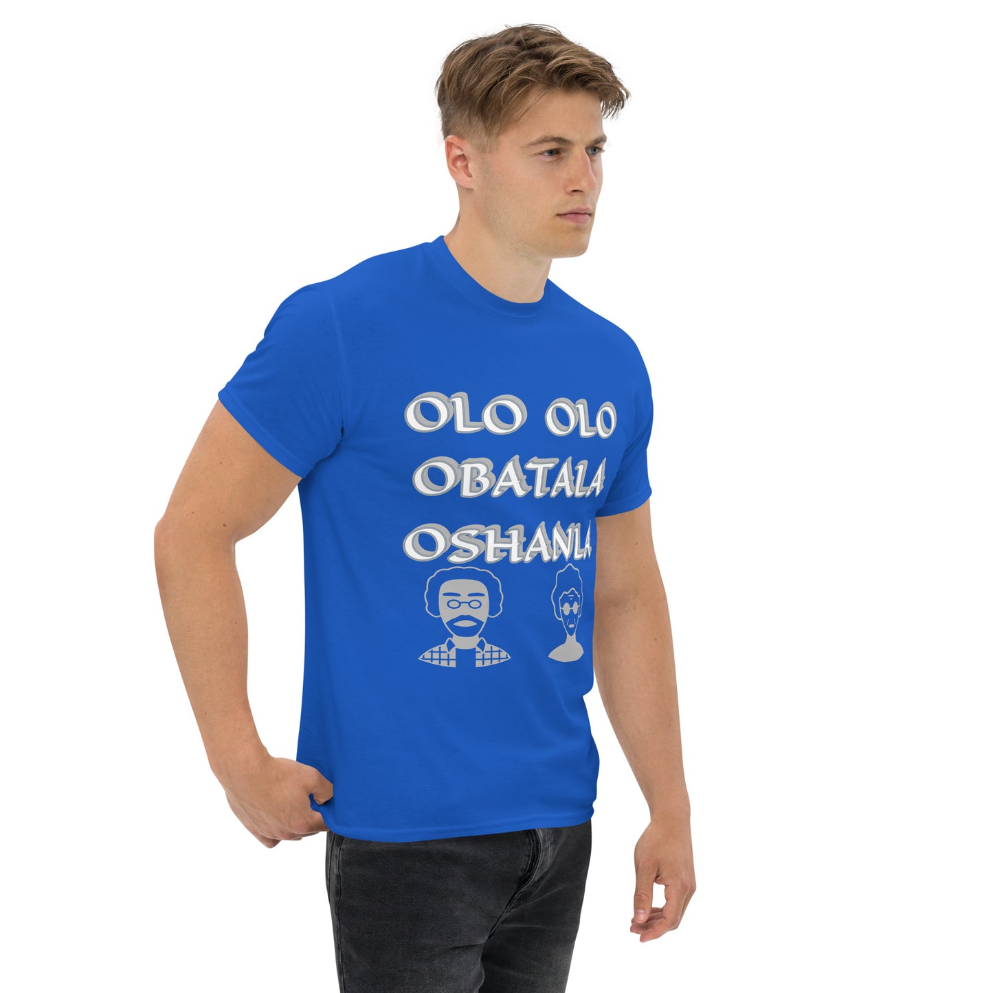 Olo Olo Obatala Oshanla Lucumi icon Unisex classic tee
