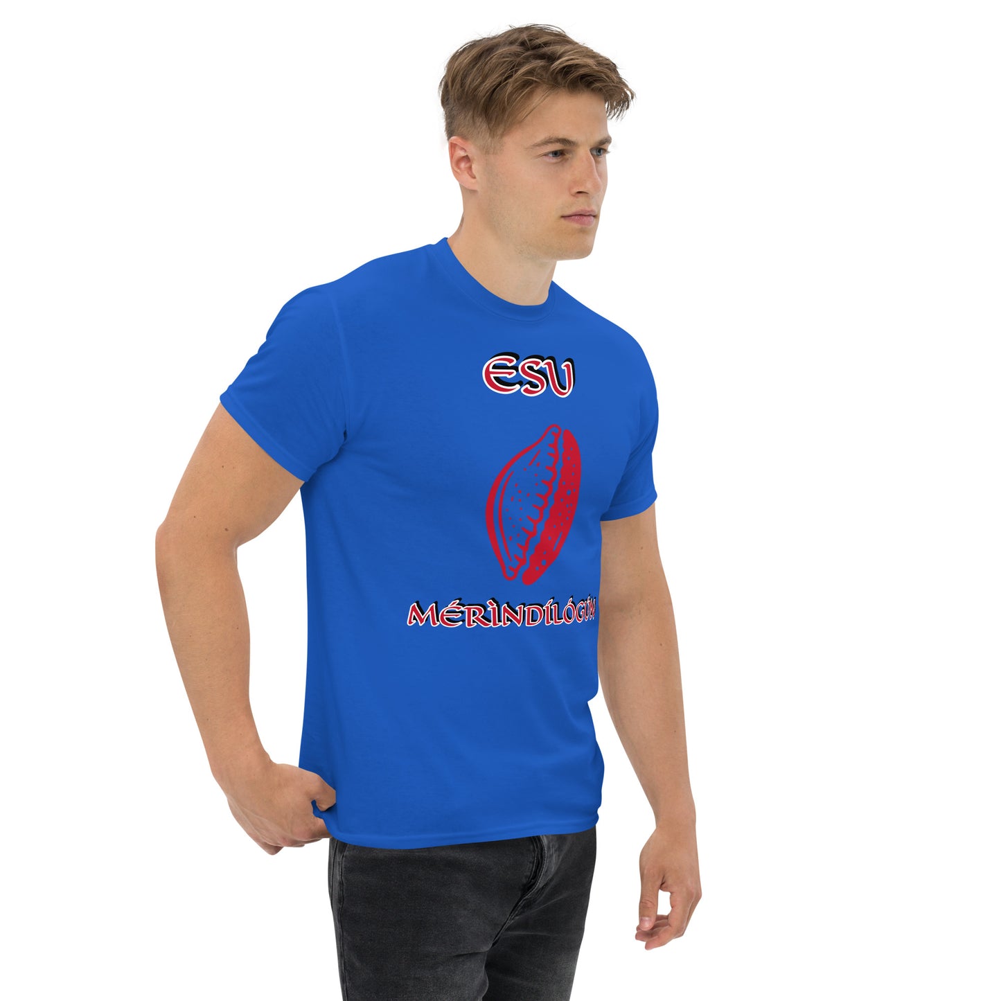 ESU Merindinlogun Isese Red Unisex classic tee