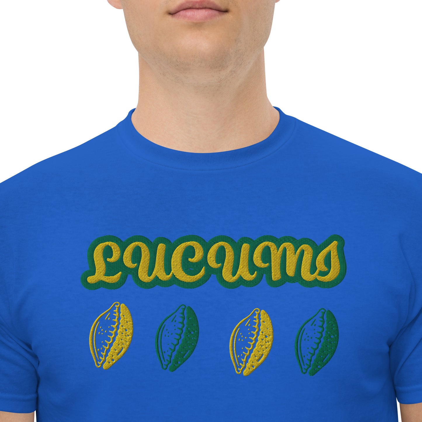 Lucumi Cowrie Reversed Embroidered Unisex classic tee