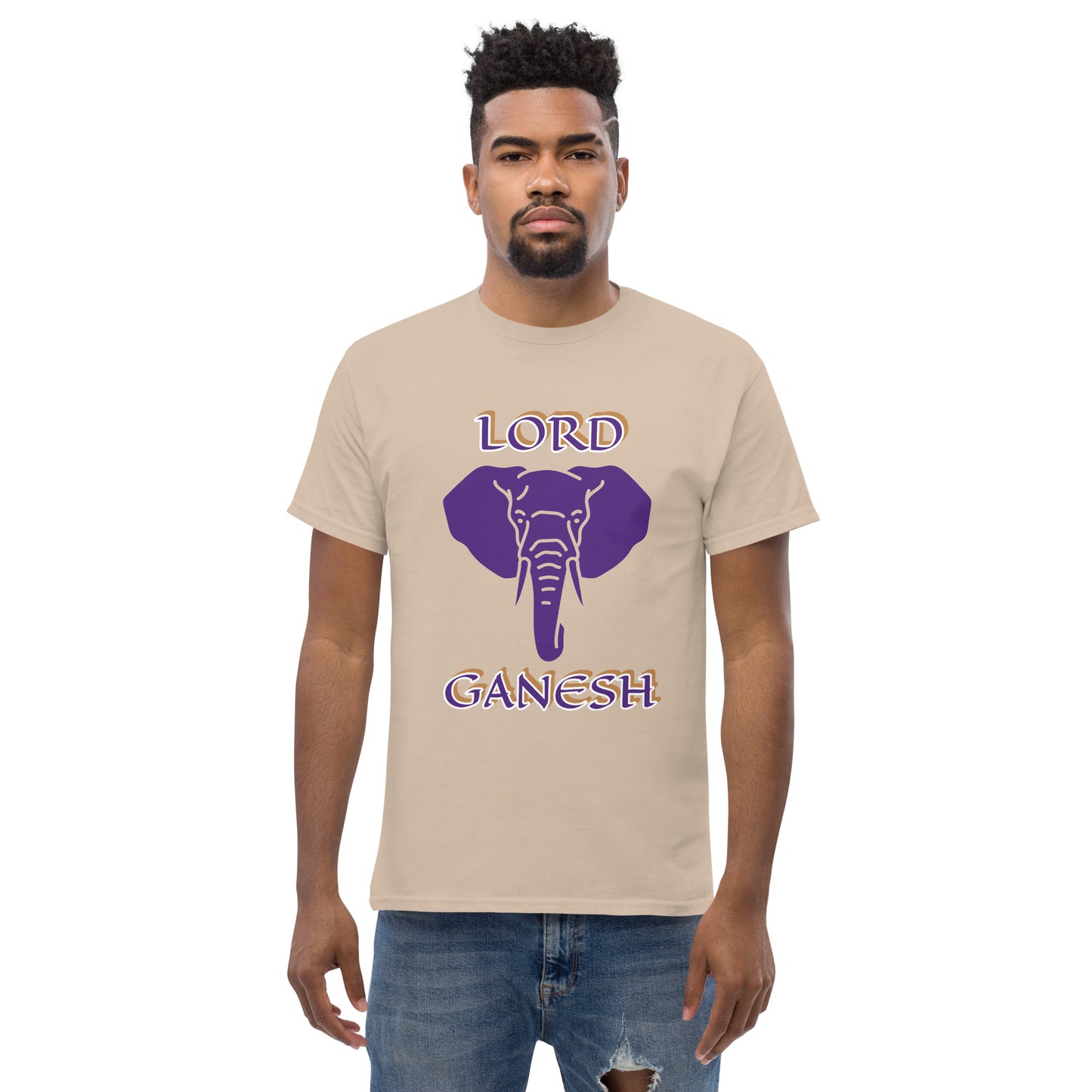 Lord Ganesh Purple Unisex classic tee