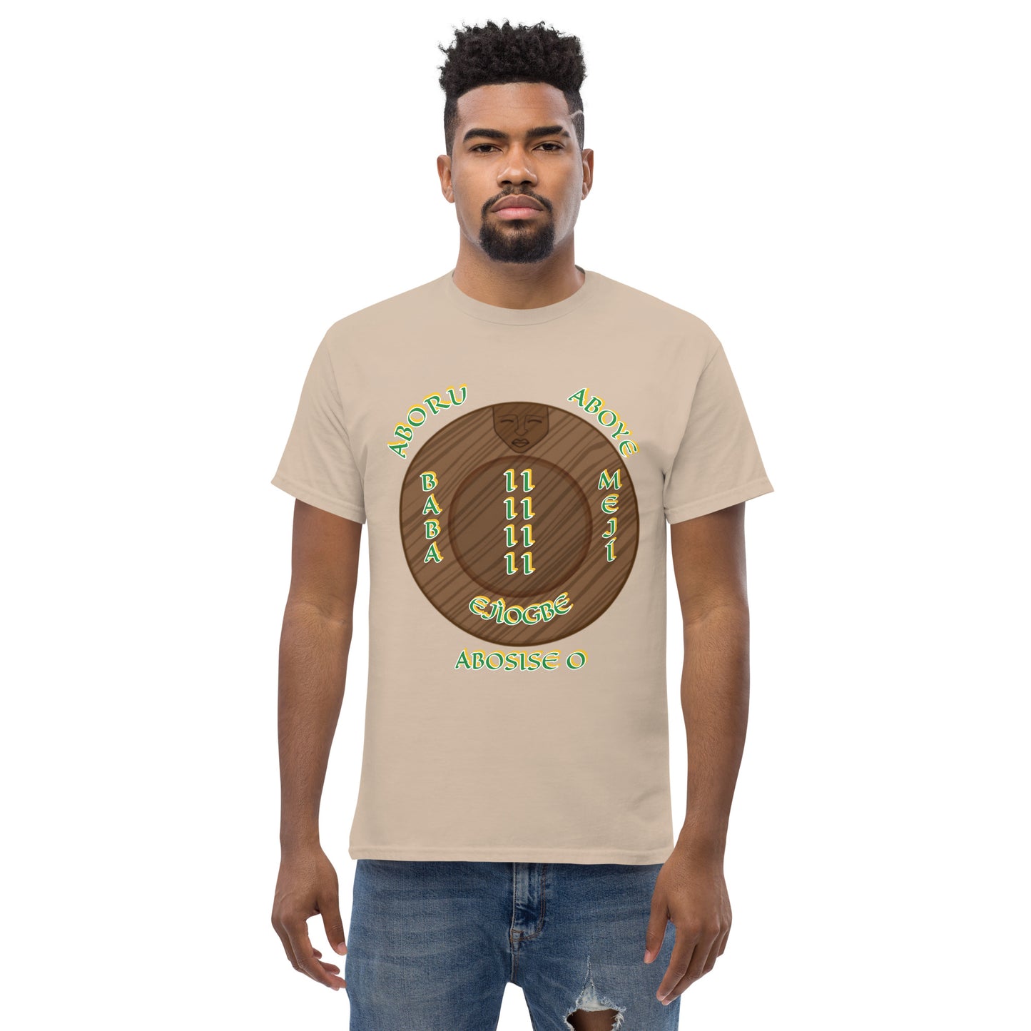 Baba Ejiogbe MEJI 2 Lucumi Unisex classic tee