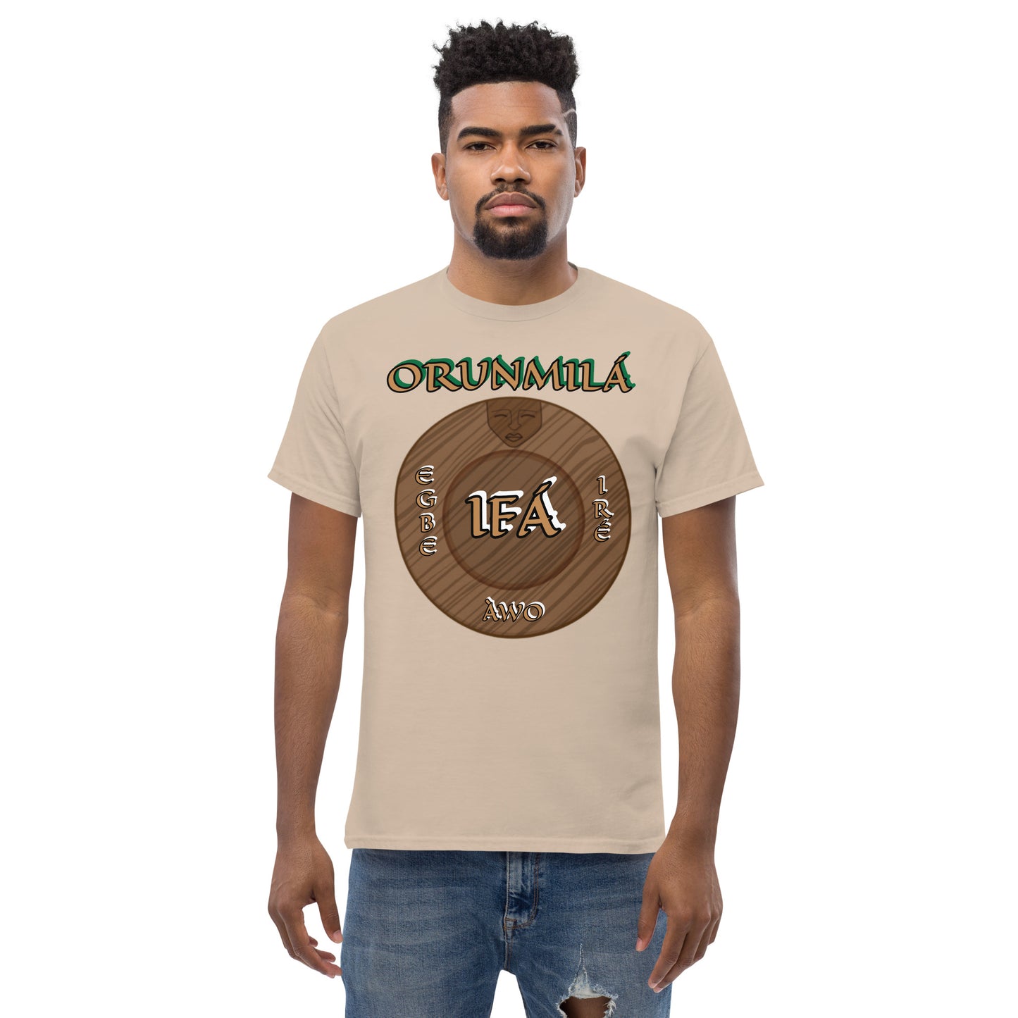 ORUNMILÁ Egbe IRÉ ÀWO Ifa Gold Unisex classic tee