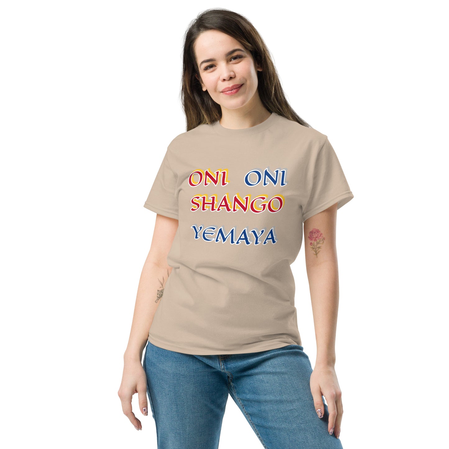 Oni Oni Shango/Yemaya Lucumi Unisex classic tee