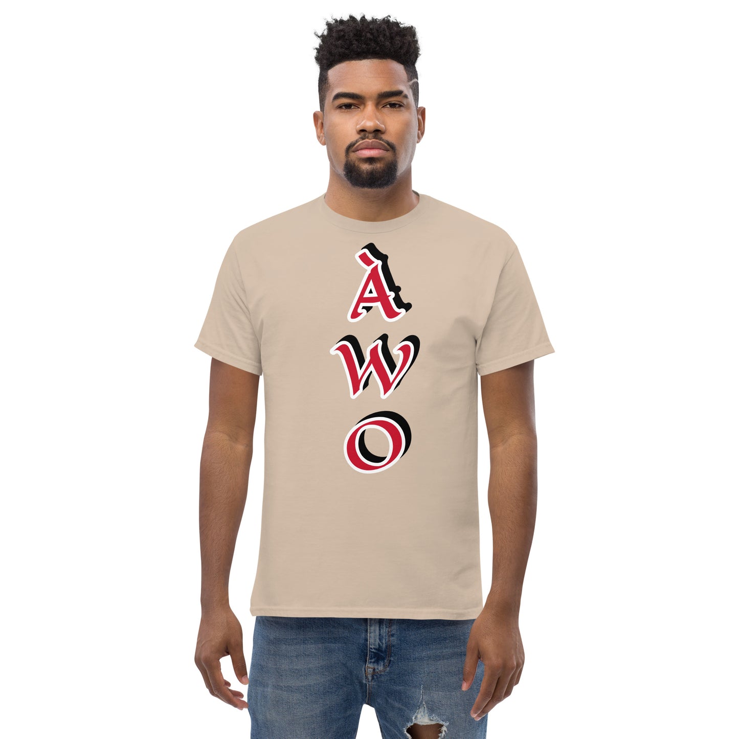 ÀWO Vertical Signature Unisex classic tee