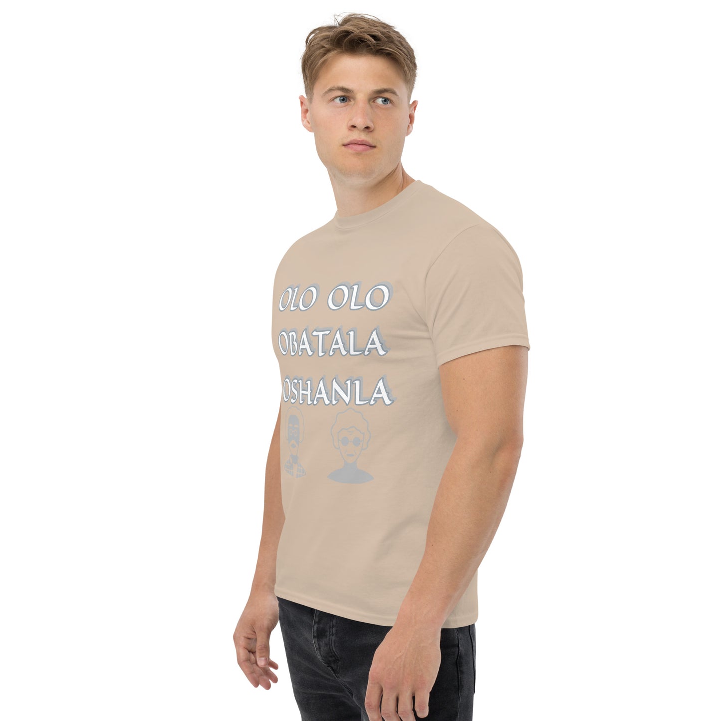 Olo Olo Obatala Oshanla Lucumi icon Unisex classic tee