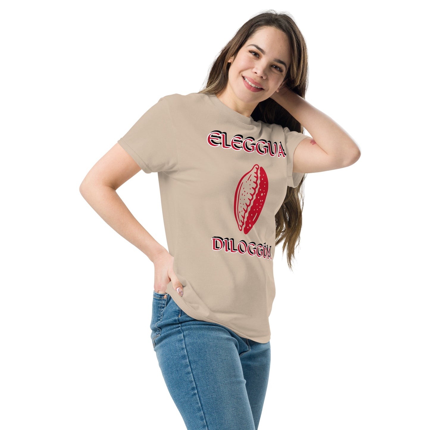 Eleggua Dilogun Lucumi Red Unisex classic tee