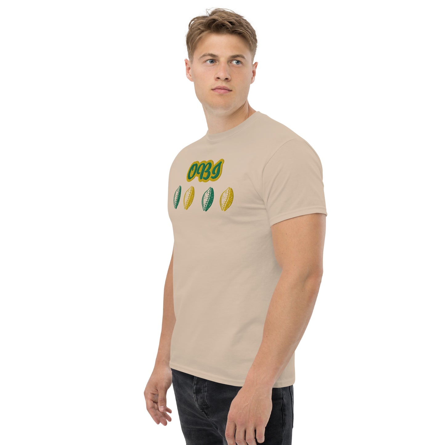 OBI Lucumi Embroidered Unisex classic tee