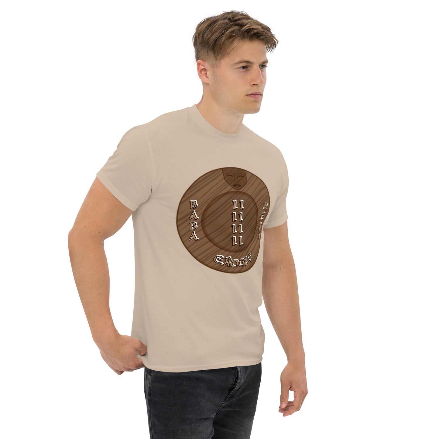 Baba Ejiogbe MEJI Gold Unisex classic tee