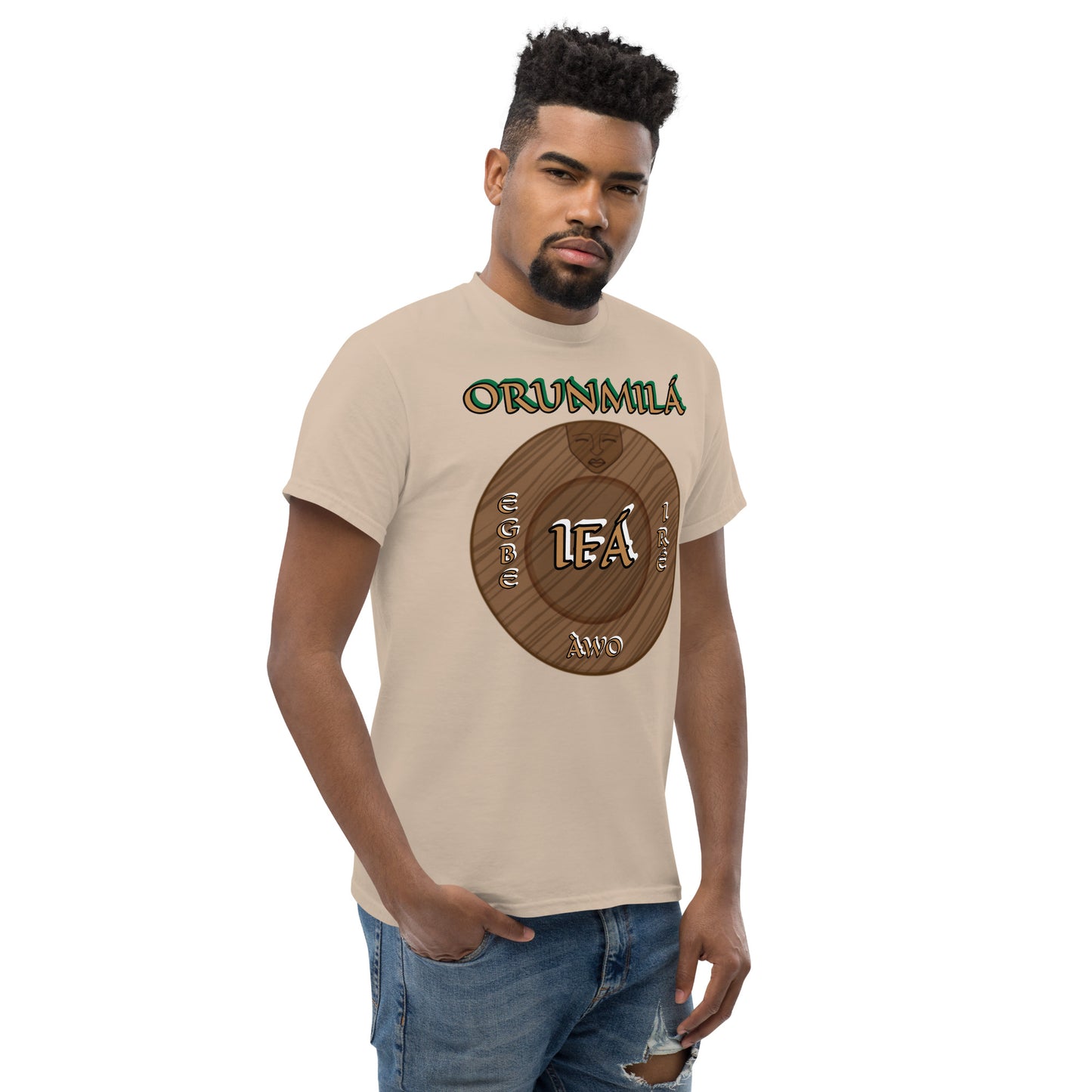 ORUNMILÁ Egbe IRÉ ÀWO Ifa Gold Unisex classic tee