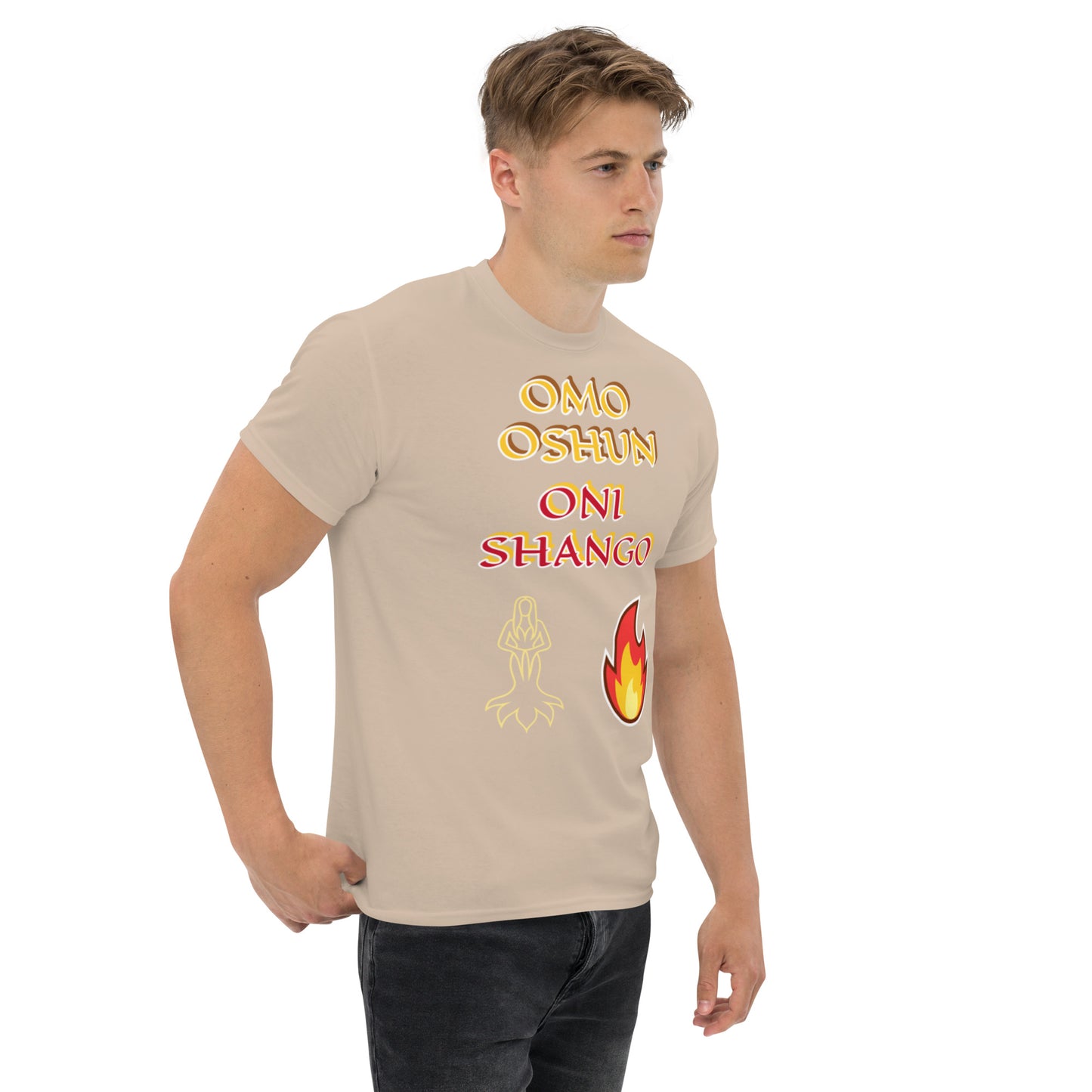 Omo Oshun Oni Shango icon Lucumi Unisex classic tee