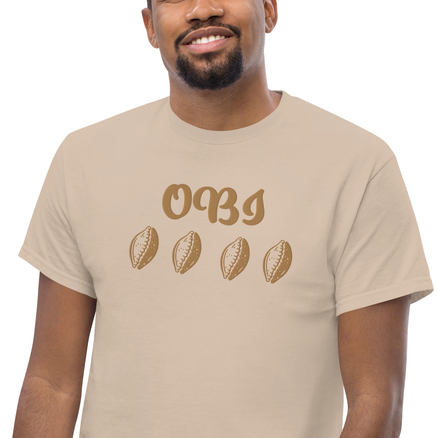 OBI Gold Embroidered Unisex classic tee