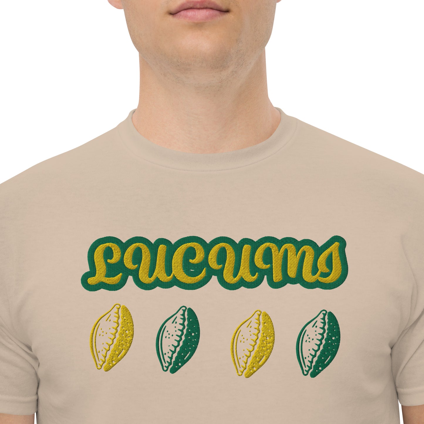 Lucumi Cowrie Reversed Embroidered Unisex classic tee