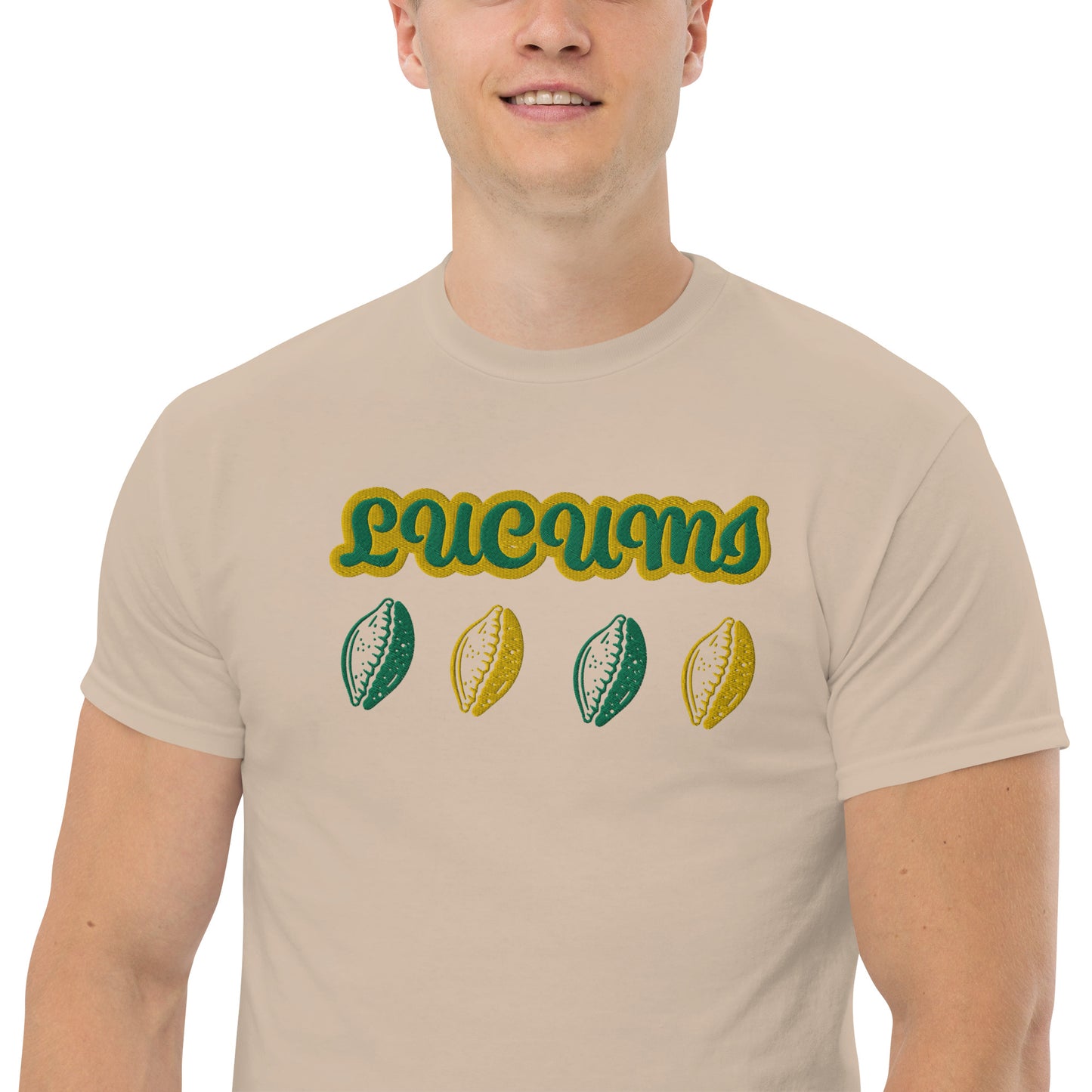 Lucumi Cowrie Embroidered Unisex classic tee