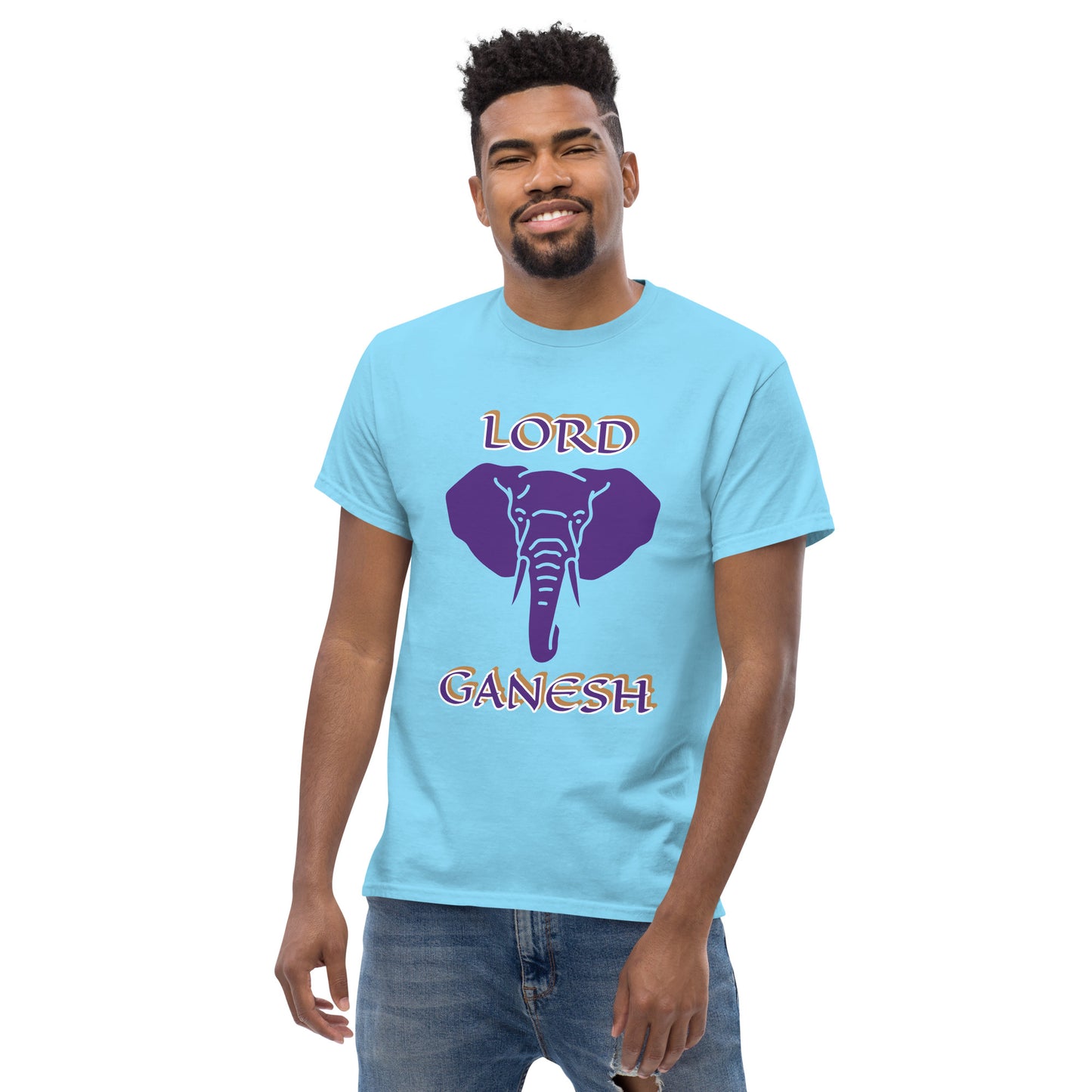 Lord Ganesh Purple Unisex classic tee