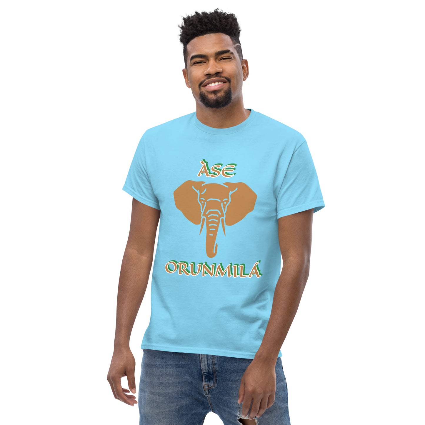 Ase Orunmila Isese reverse Unisex classic tee