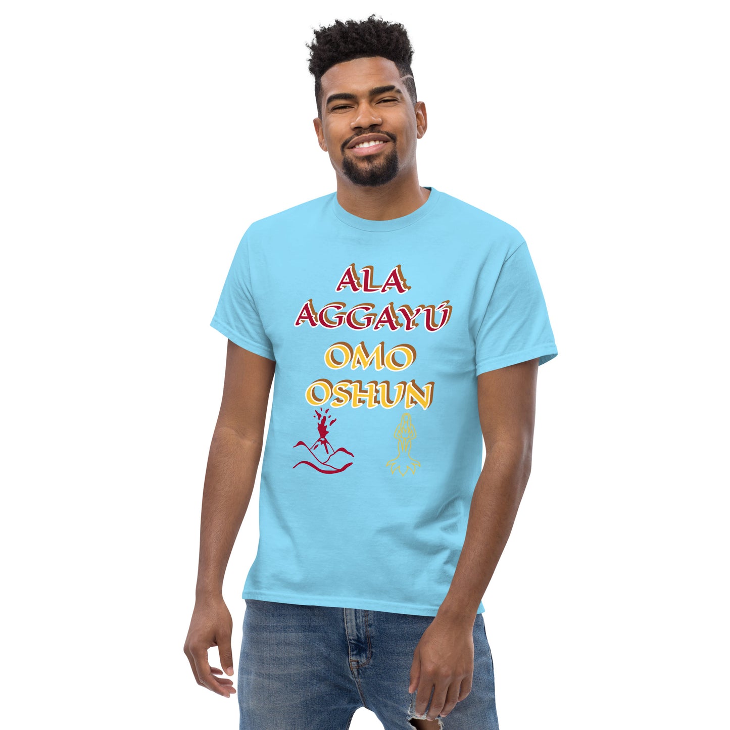 Ala Aggayu Omo Oshun Ololodi Lucumi icon Unisex classic tee