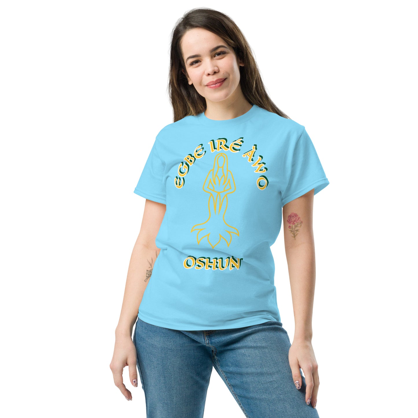 Egbe Ire Awo Oshun Lucumi Unisex classic tee