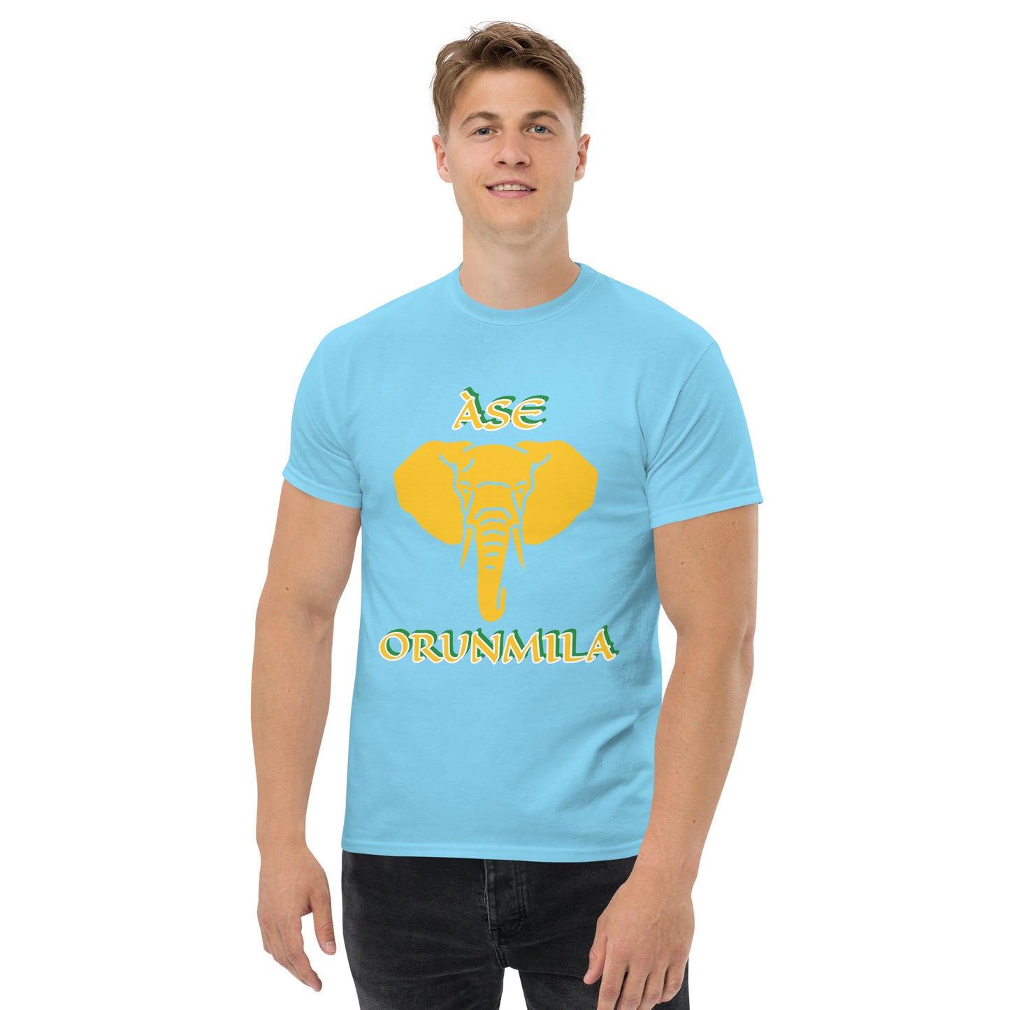 Ase Orunmila Lucumi Reverse Unisex classic tee