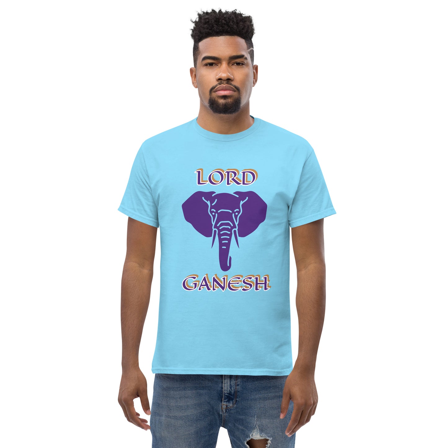 Lord Ganesh Purple Unisex classic tee